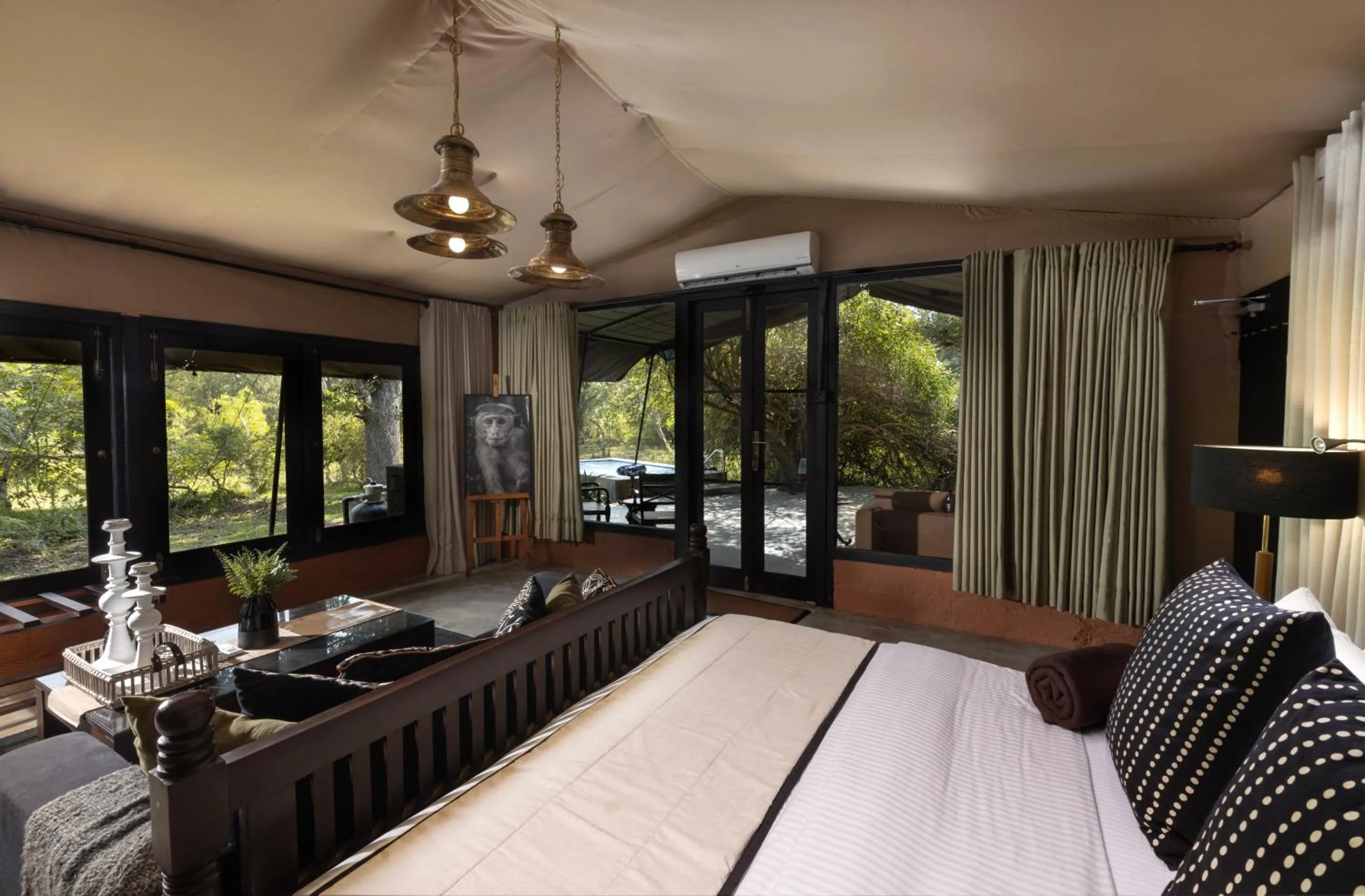 Bed in Leopard Trails Yala