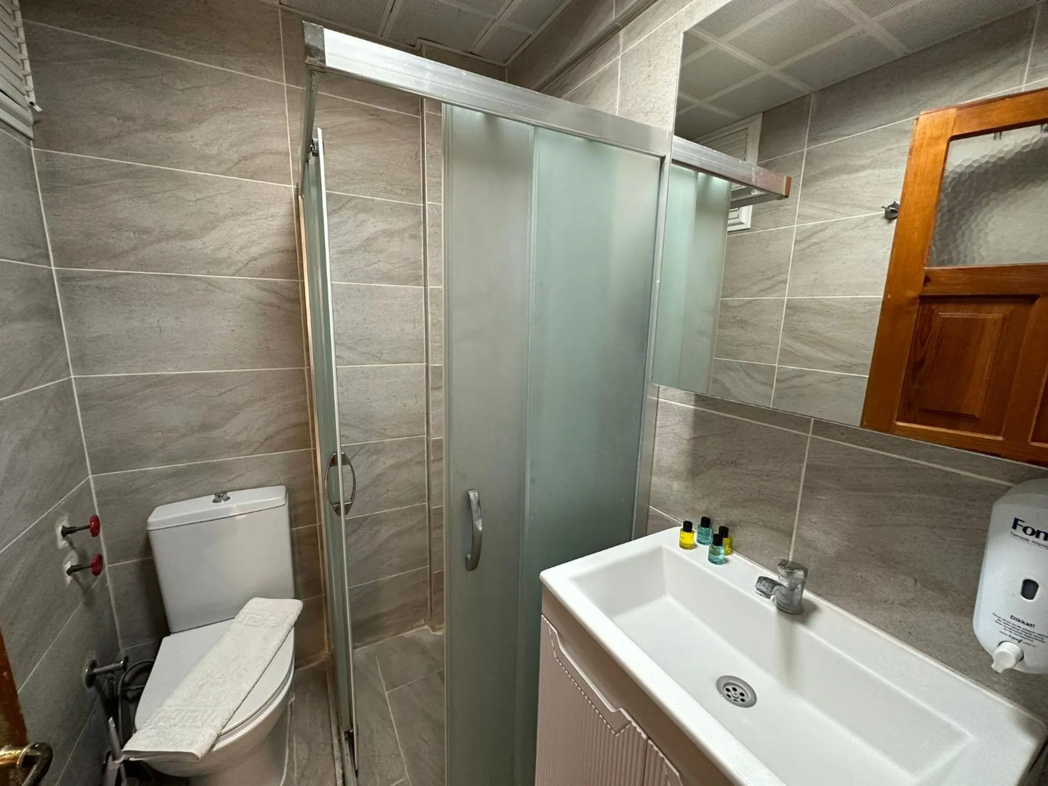 Toilet in Cicek Apart Hotel