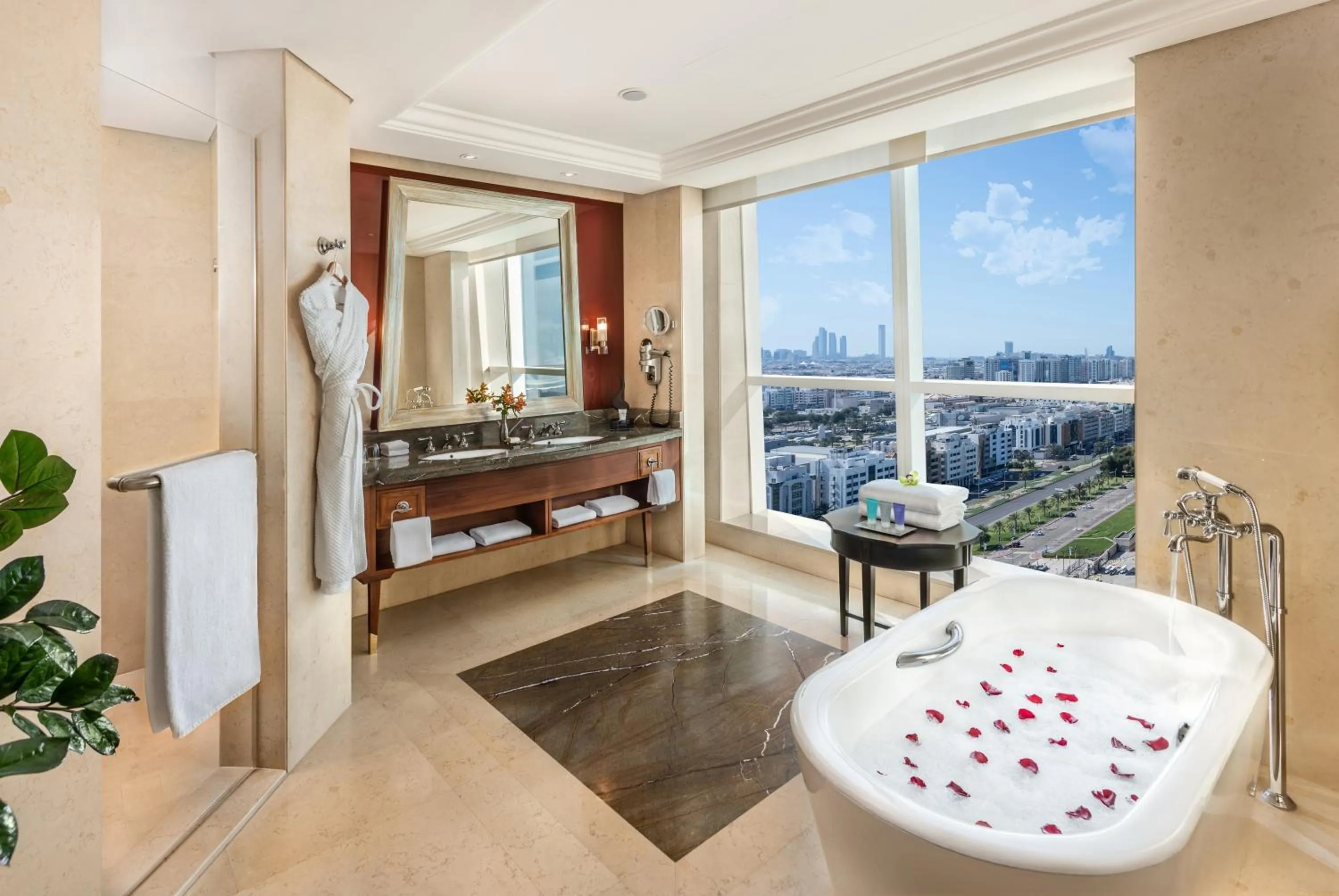 Bathroom in Dusit Thani Abu Dhabi