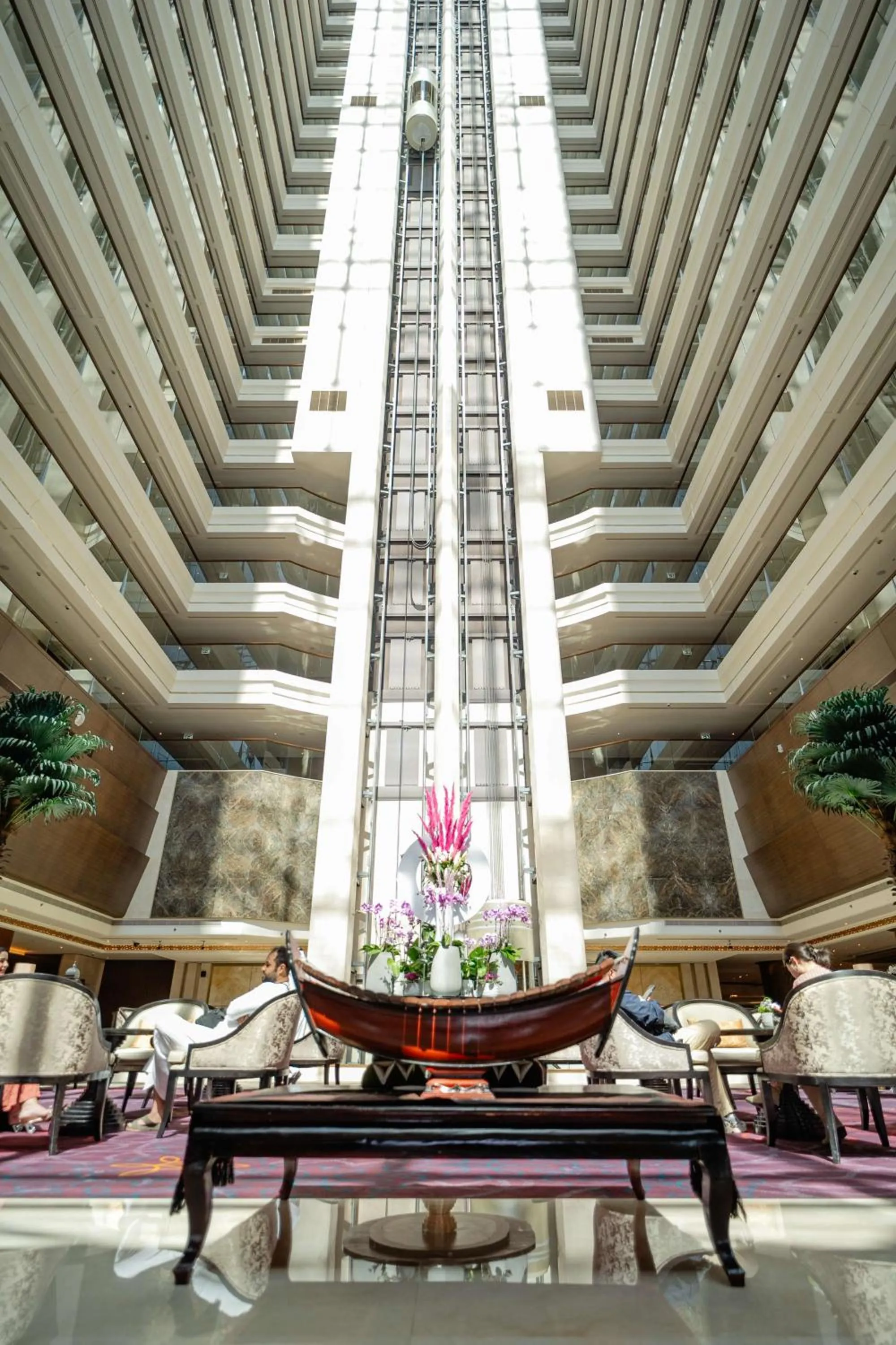 Lobby or reception in Dusit Thani Abu Dhabi