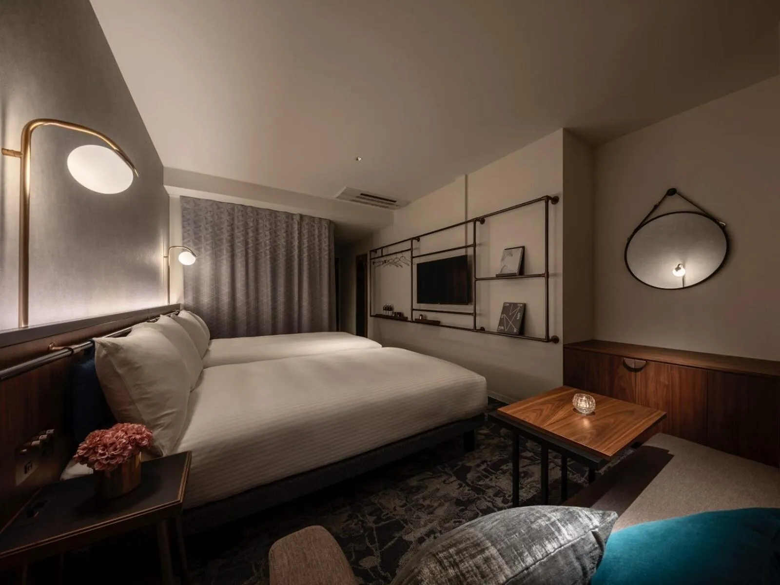 Bed in The Lively Osaka Honmachi