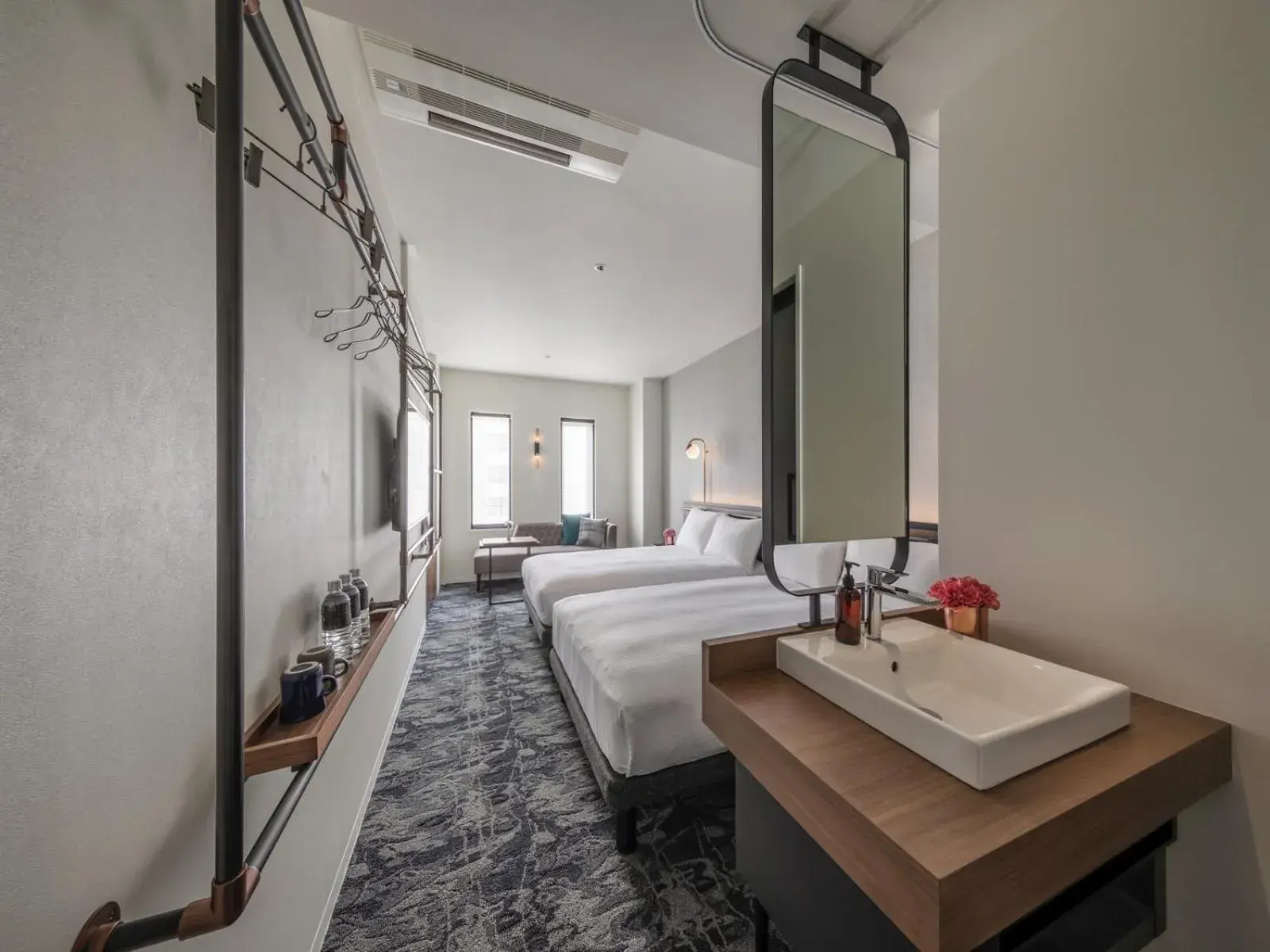 Superior Twin Room in The Lively Osaka Honmachi Superior Twin Room in The Lively Osaka Honmachi