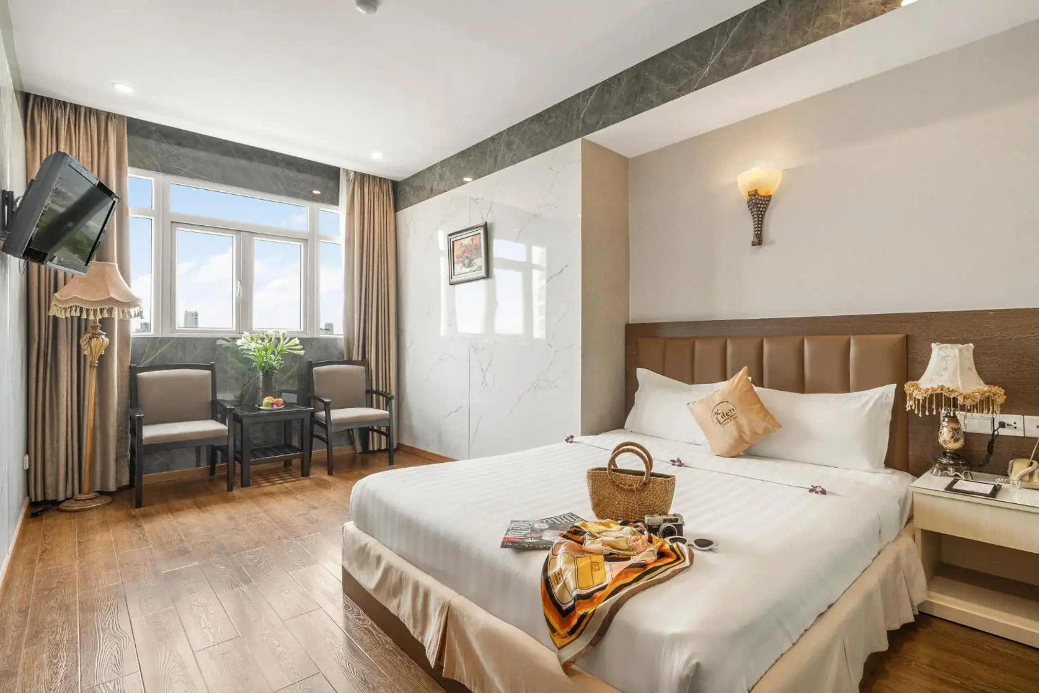 Superior Double Room with City View in Eden Plaza Da Nang Hotel Superior Double Room with City View in Eden Plaza Da Nang Hotel