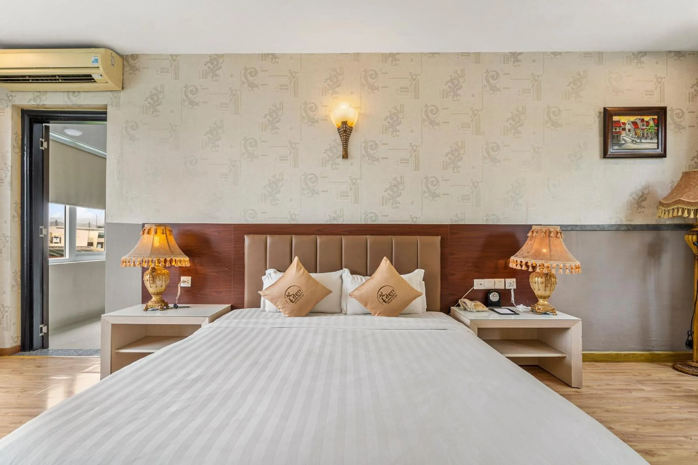 Bedroom, Bed in Eden Plaza Da Nang Hotel