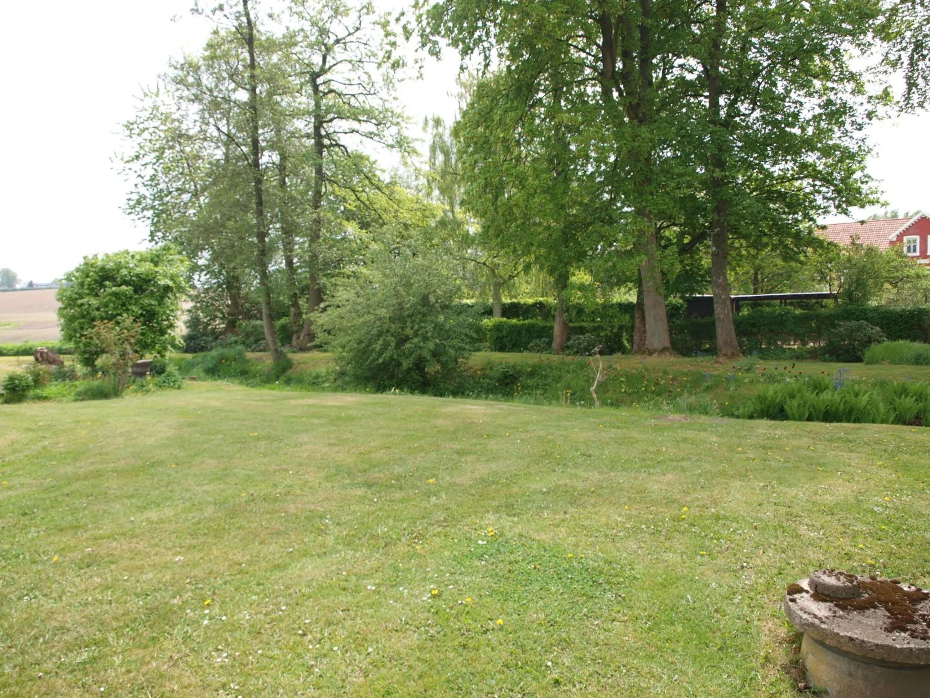 Garden in Baekgaarden B&B