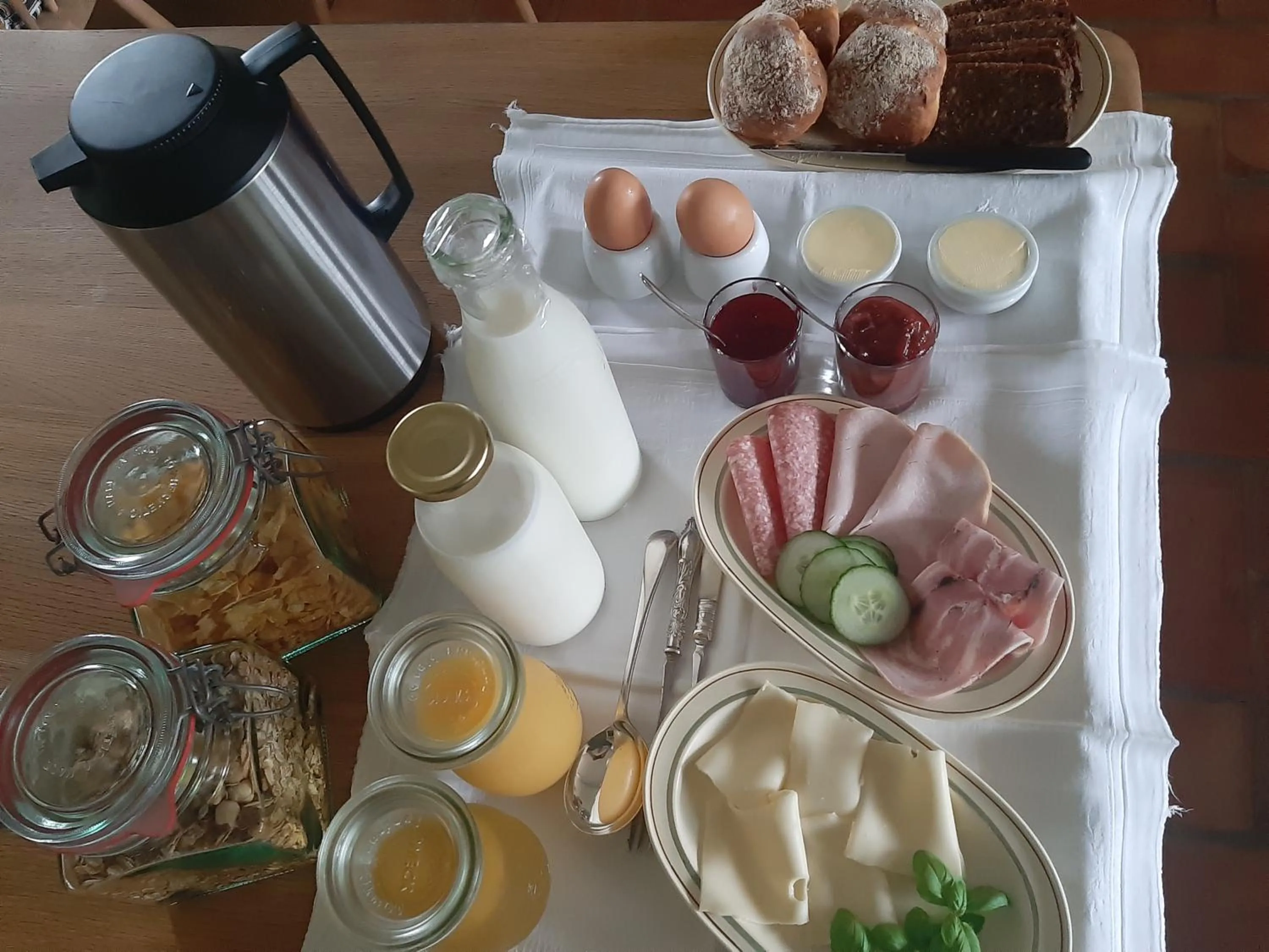 Breakfast in Baekgaarden B&B