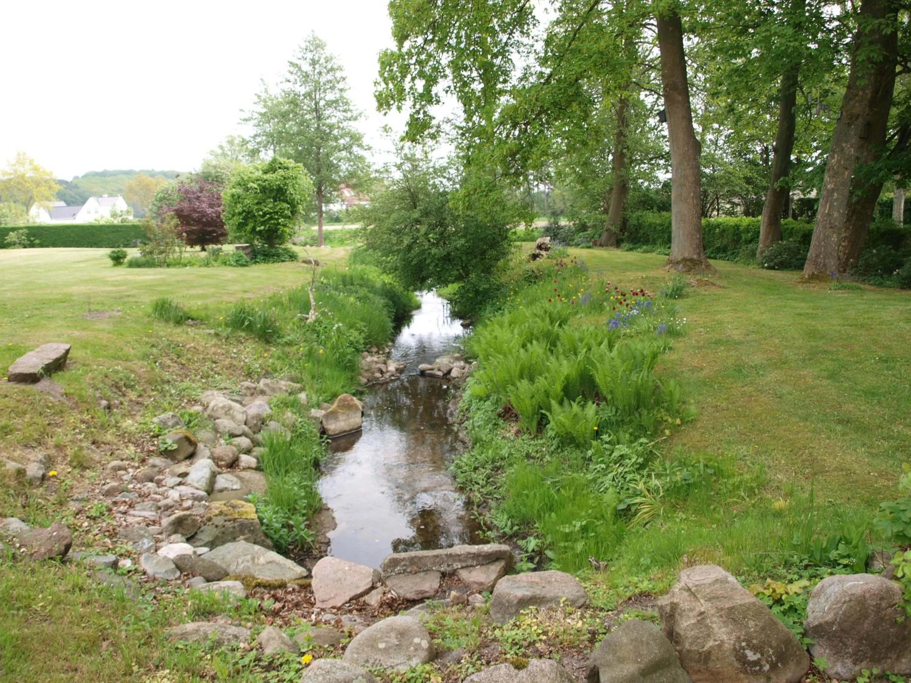 Garden in Baekgaarden B&B