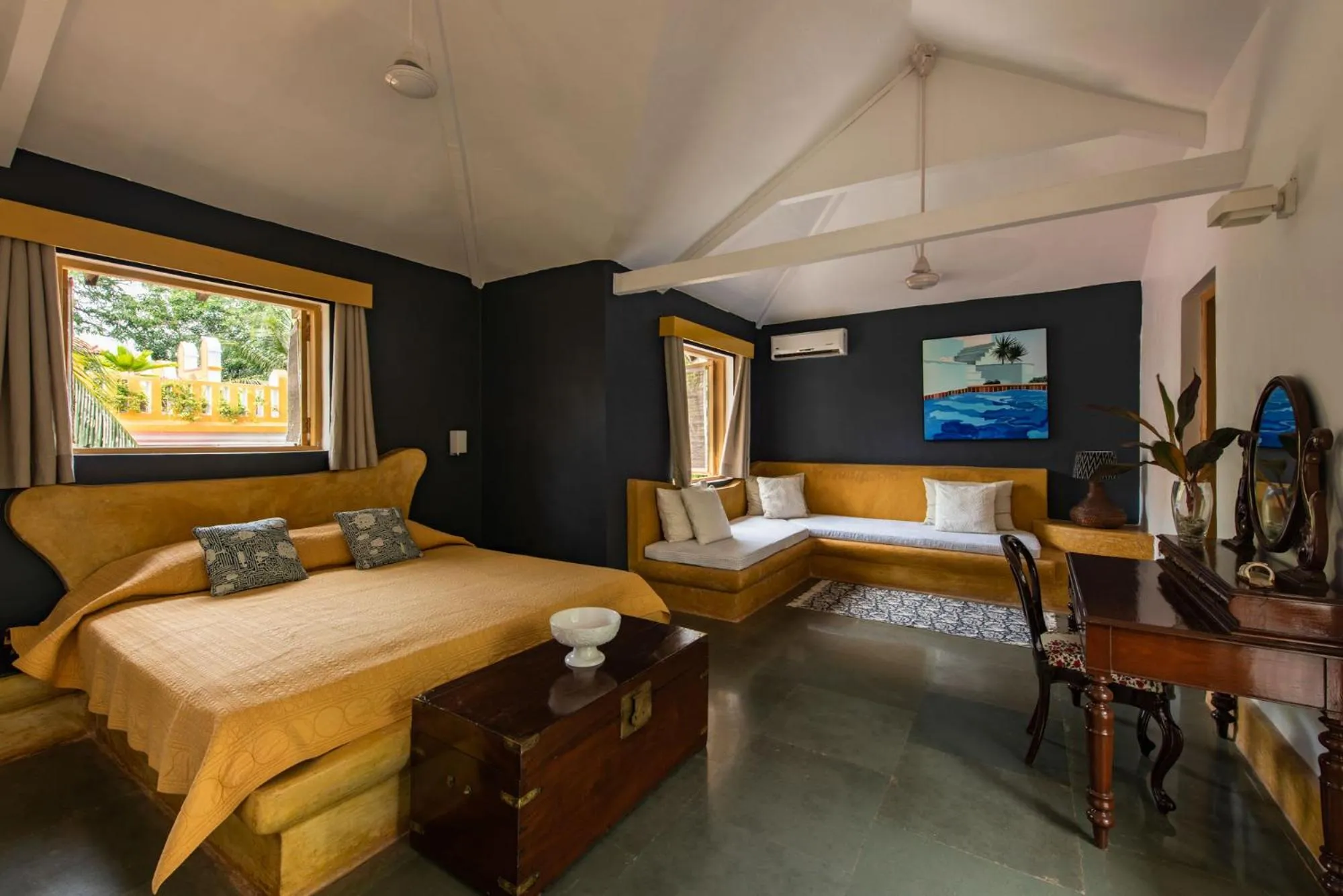 Bedroom, Bed in Casa Anjuna