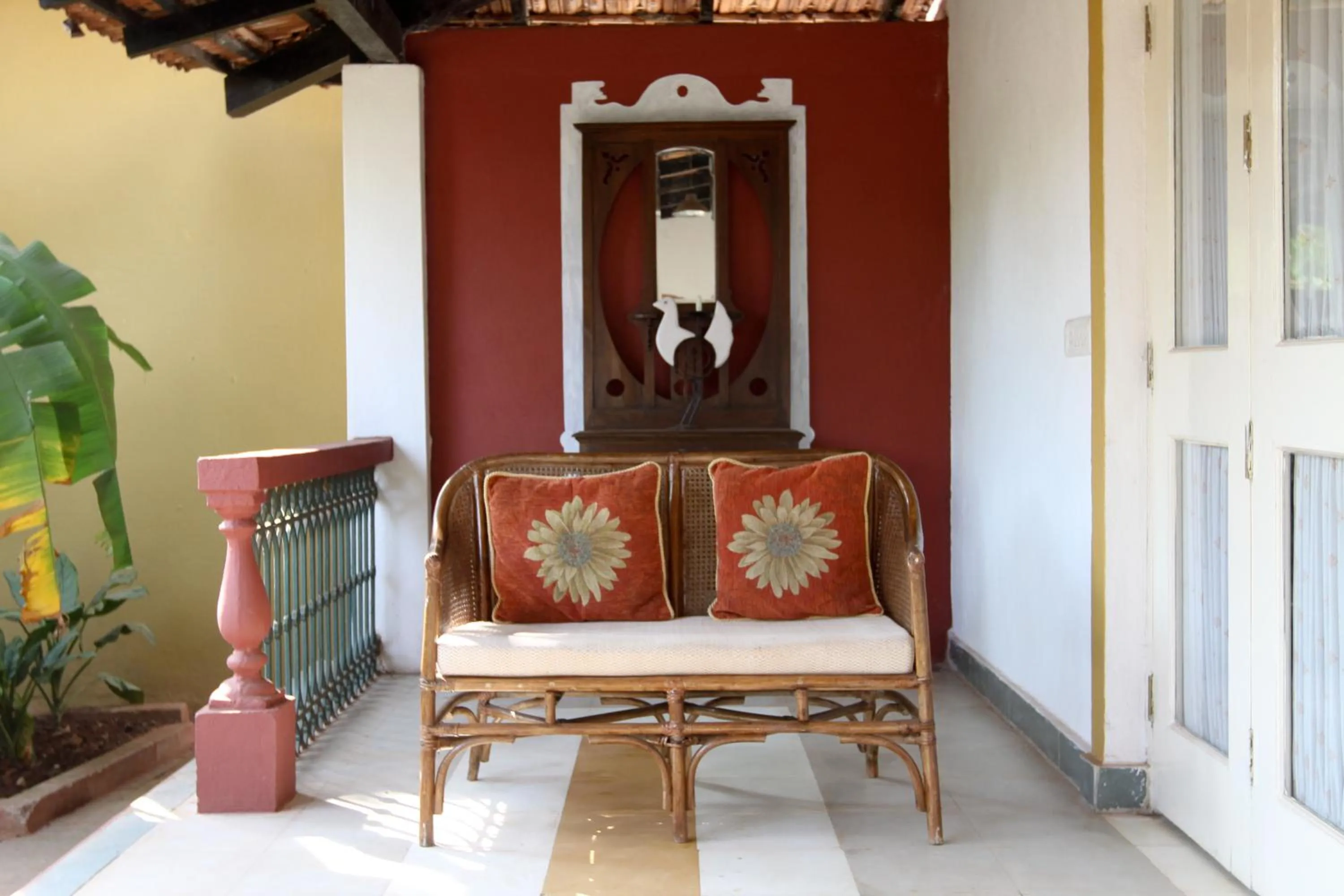 Seating area in Casa Anjuna