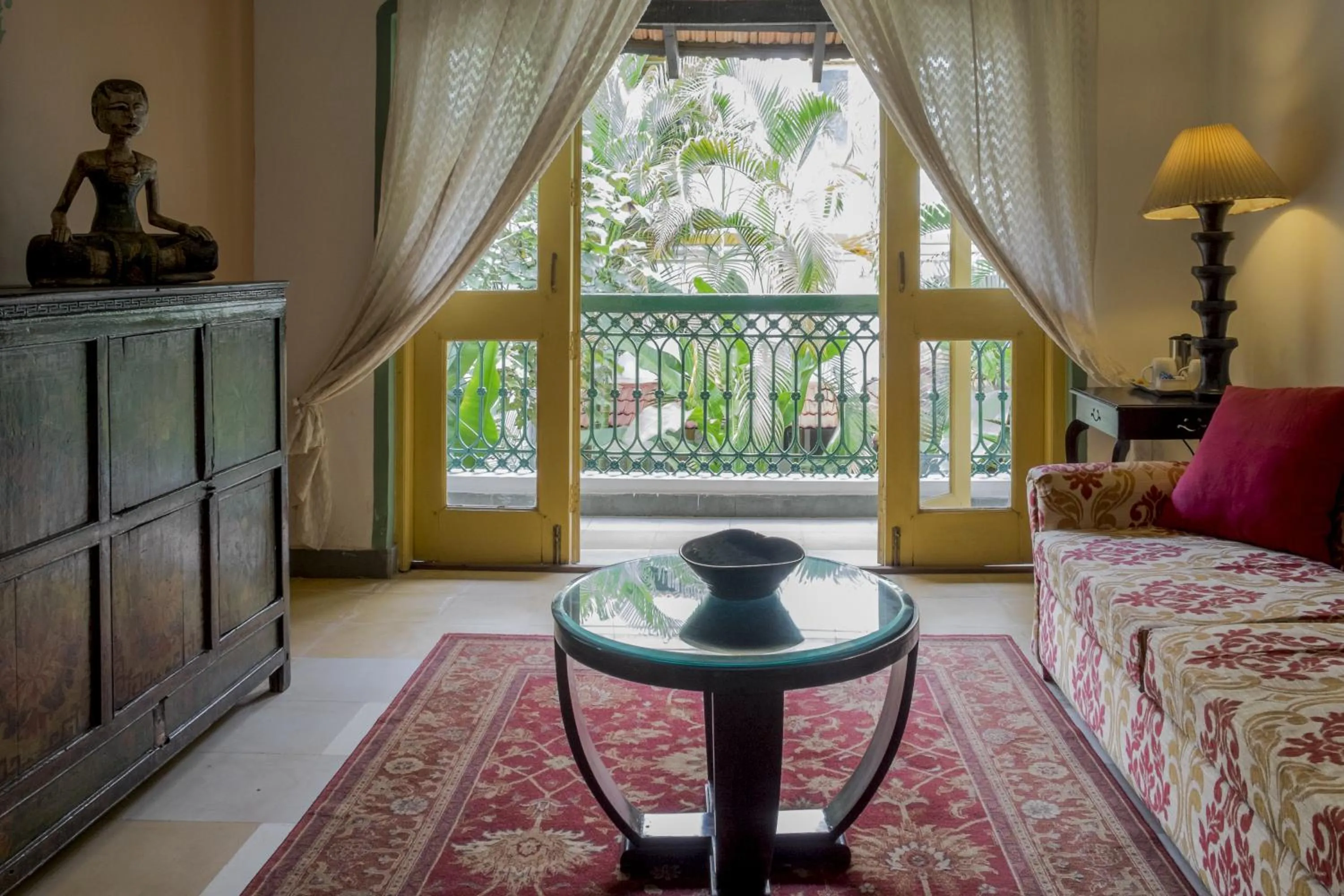 Balcony/Terrace, Bed in Casa Anjuna