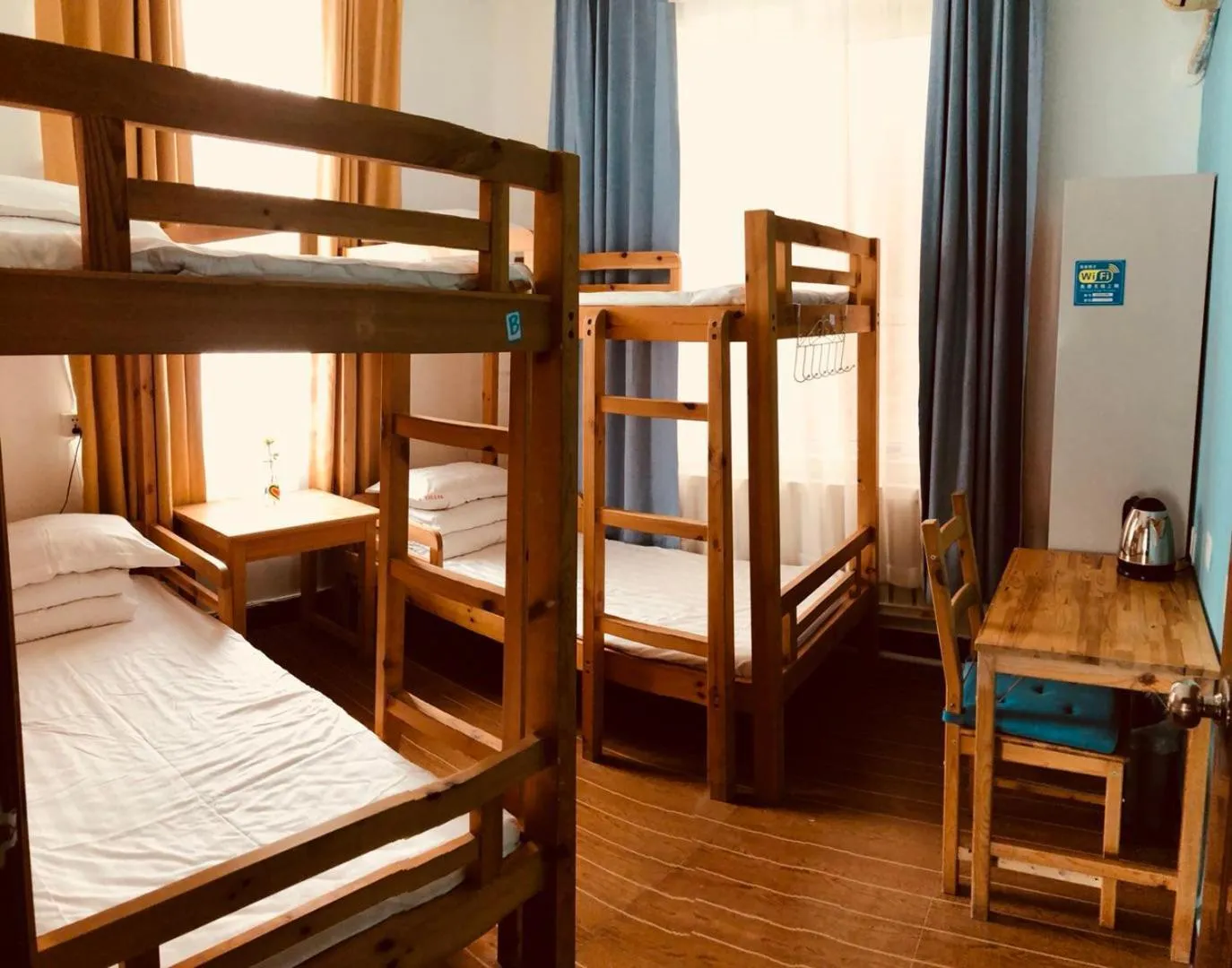 Bed in 大连天天国际青年旅社