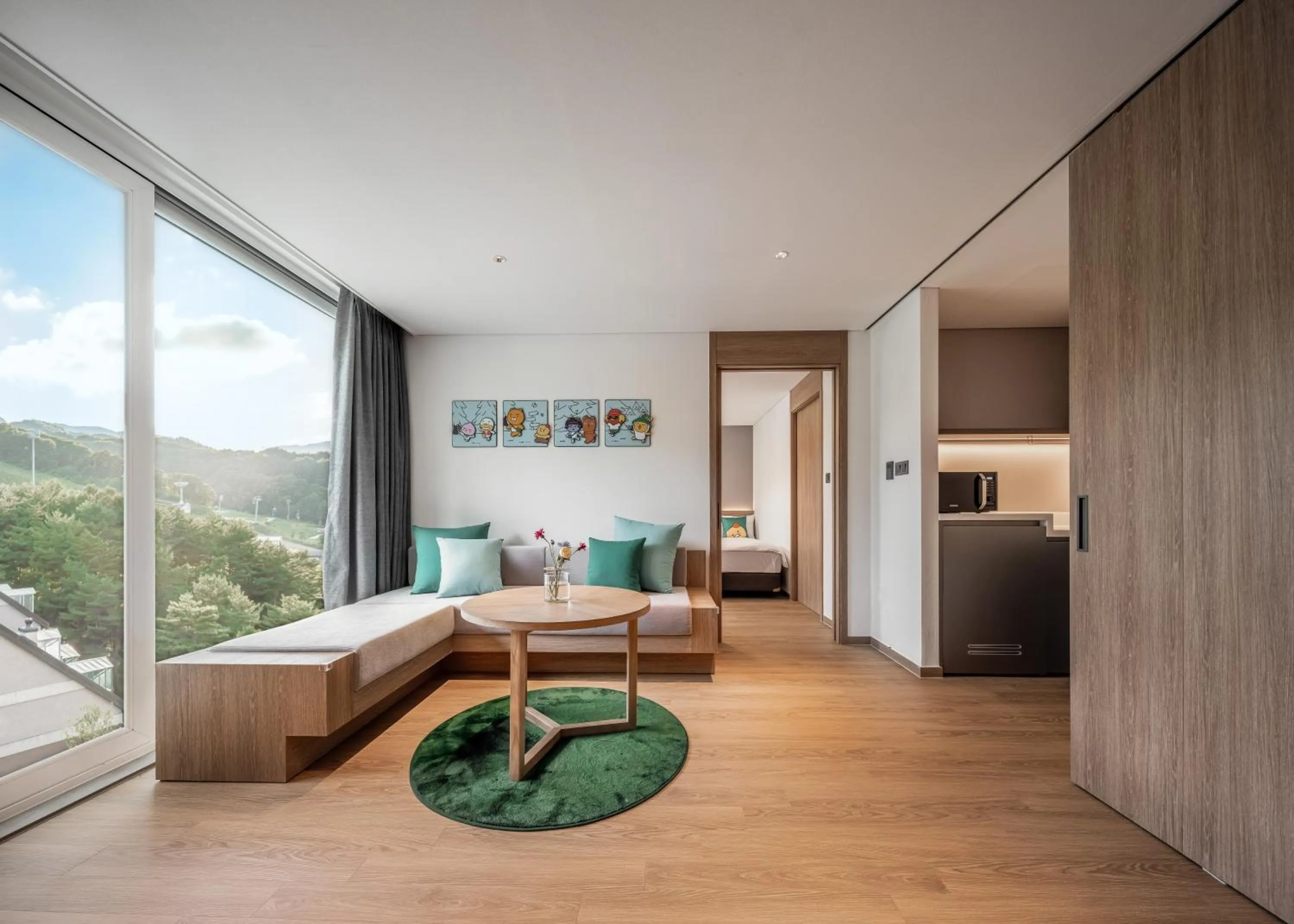 Living room in Phoenix Resort Pyeongchang