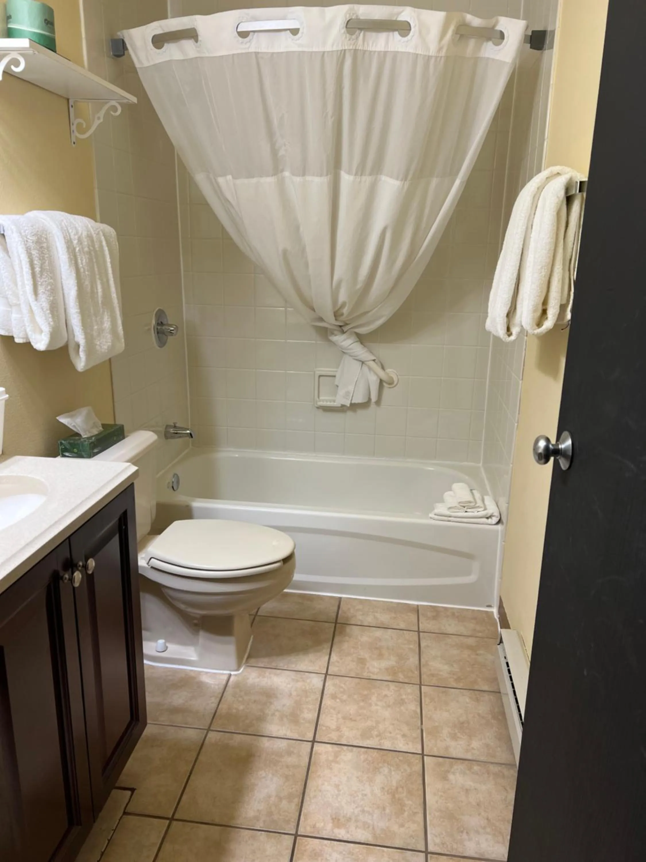 Bathroom in Days Inn by Wyndham Coeur d'Alene