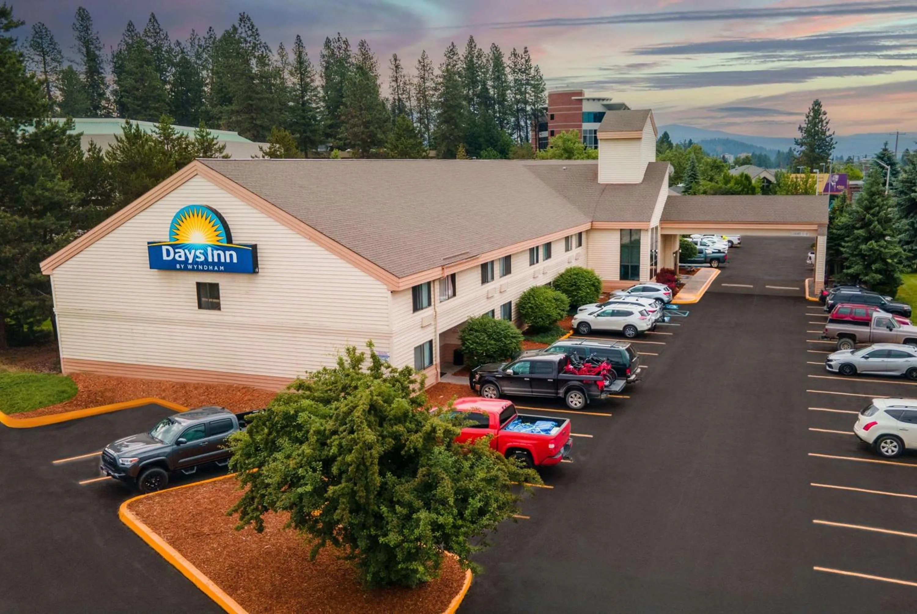 Property building in Days Inn by Wyndham Coeur d'Alene