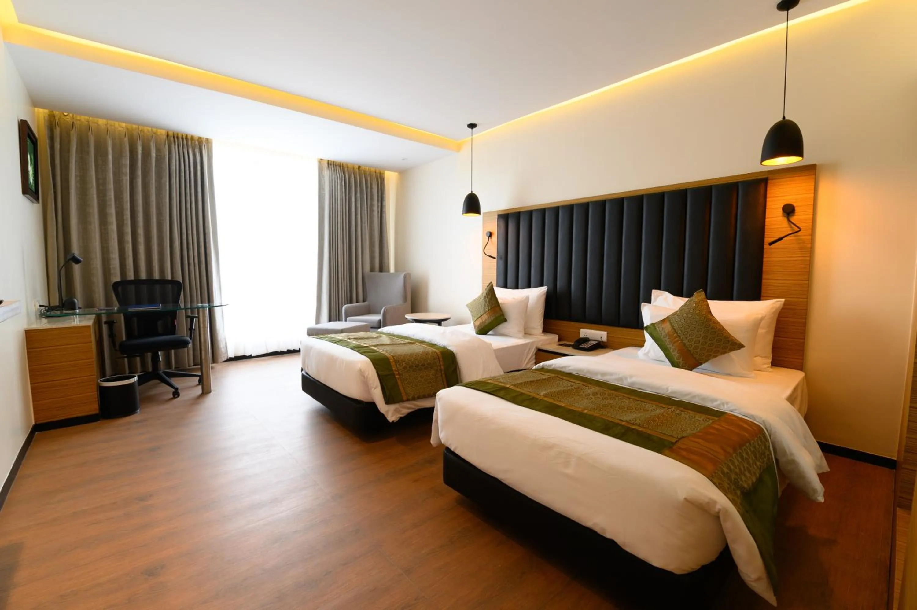 Photo of the whole room, Bed in Novanta Jamshedpur