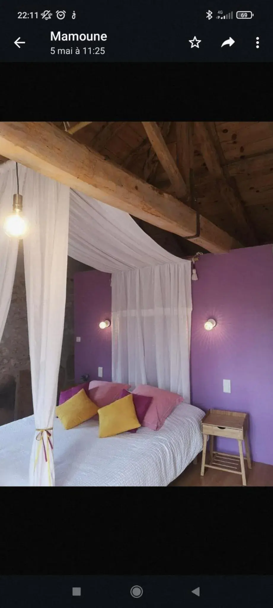 Double Room in Castel Mazars Double Room in Castel Mazars