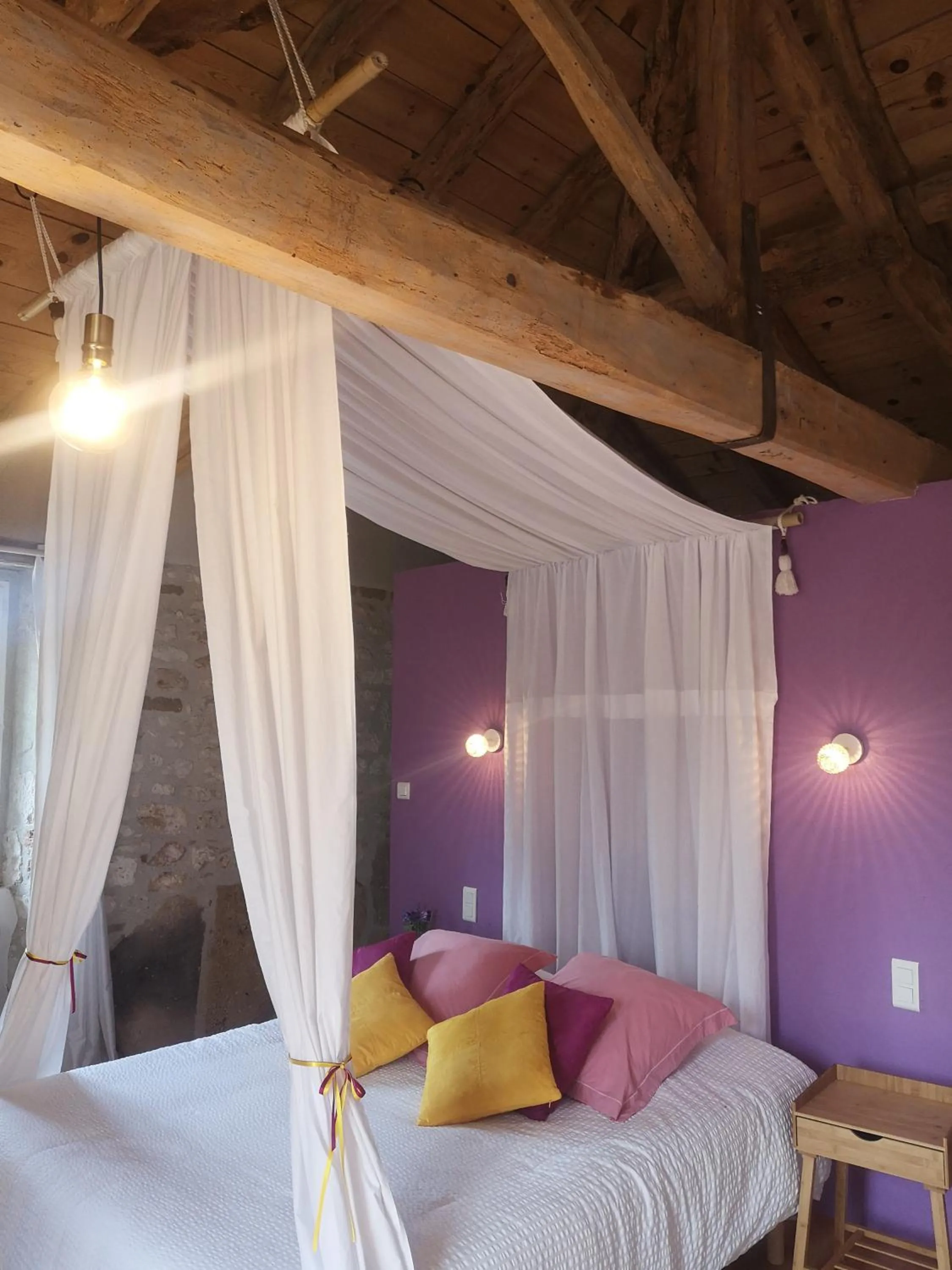 Bedroom, Bed in Castel Mazars