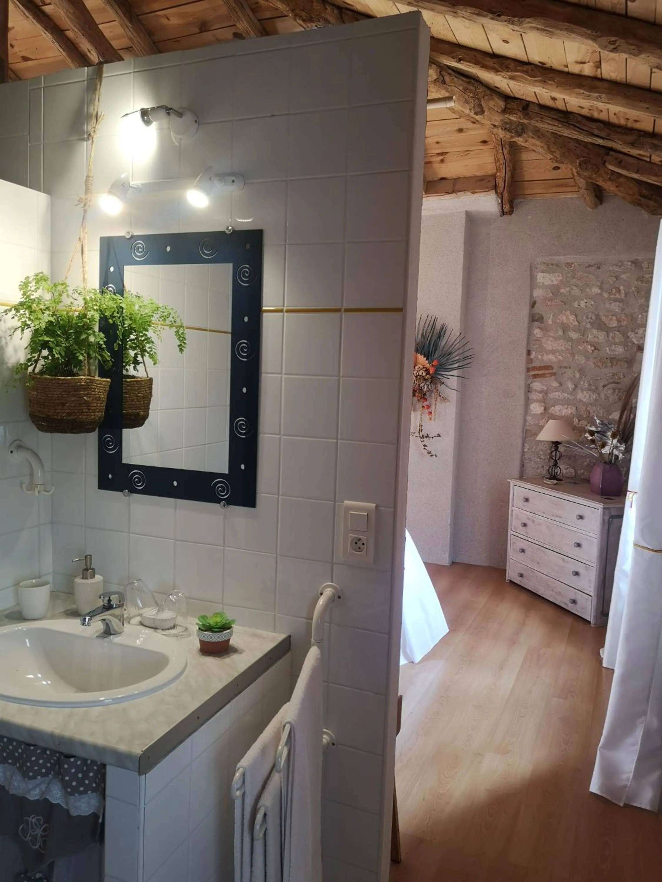 Bathroom in Castel Mazars