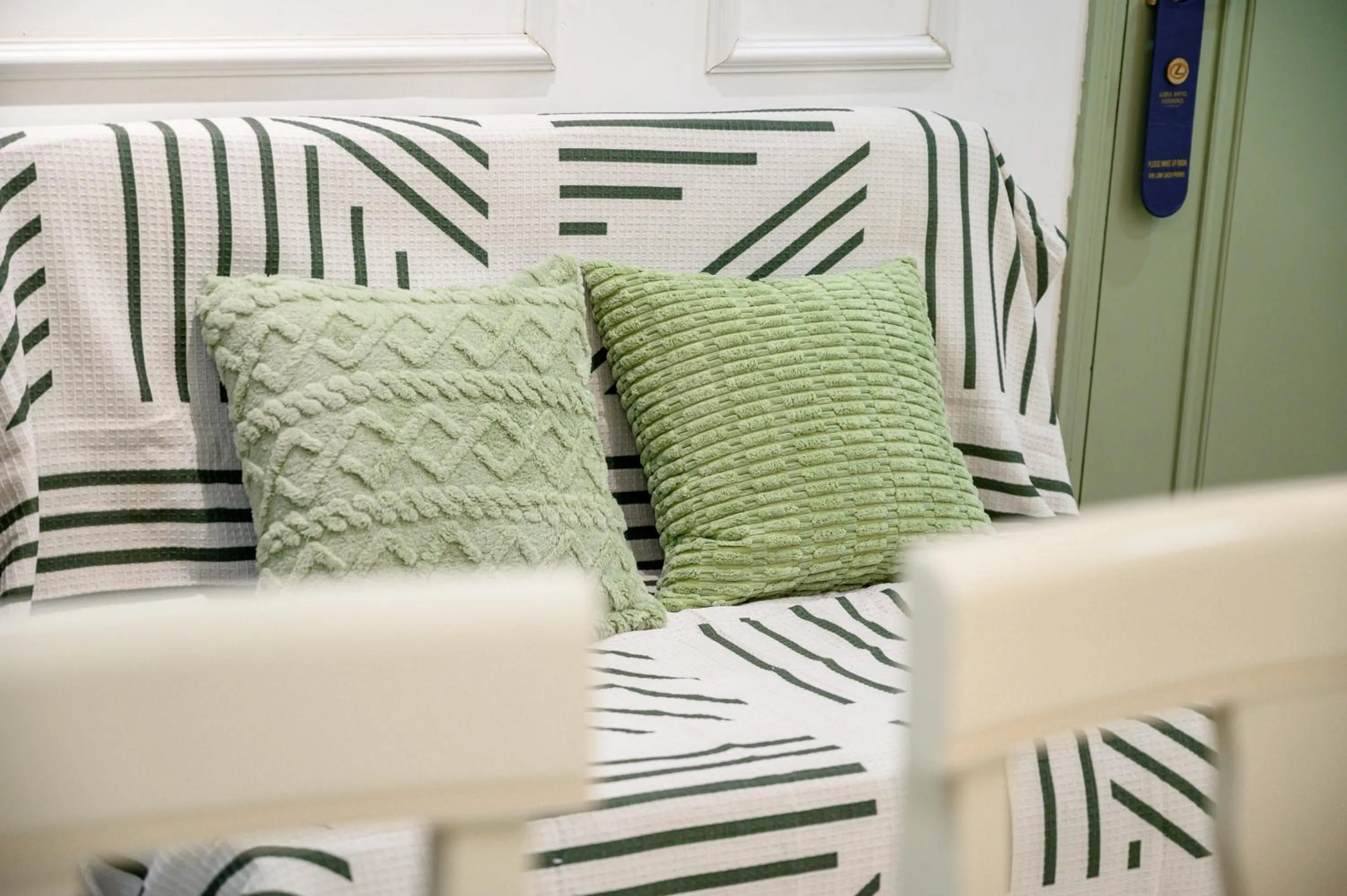 Seating area in Libra Hotel Residence by Luxe Paradise