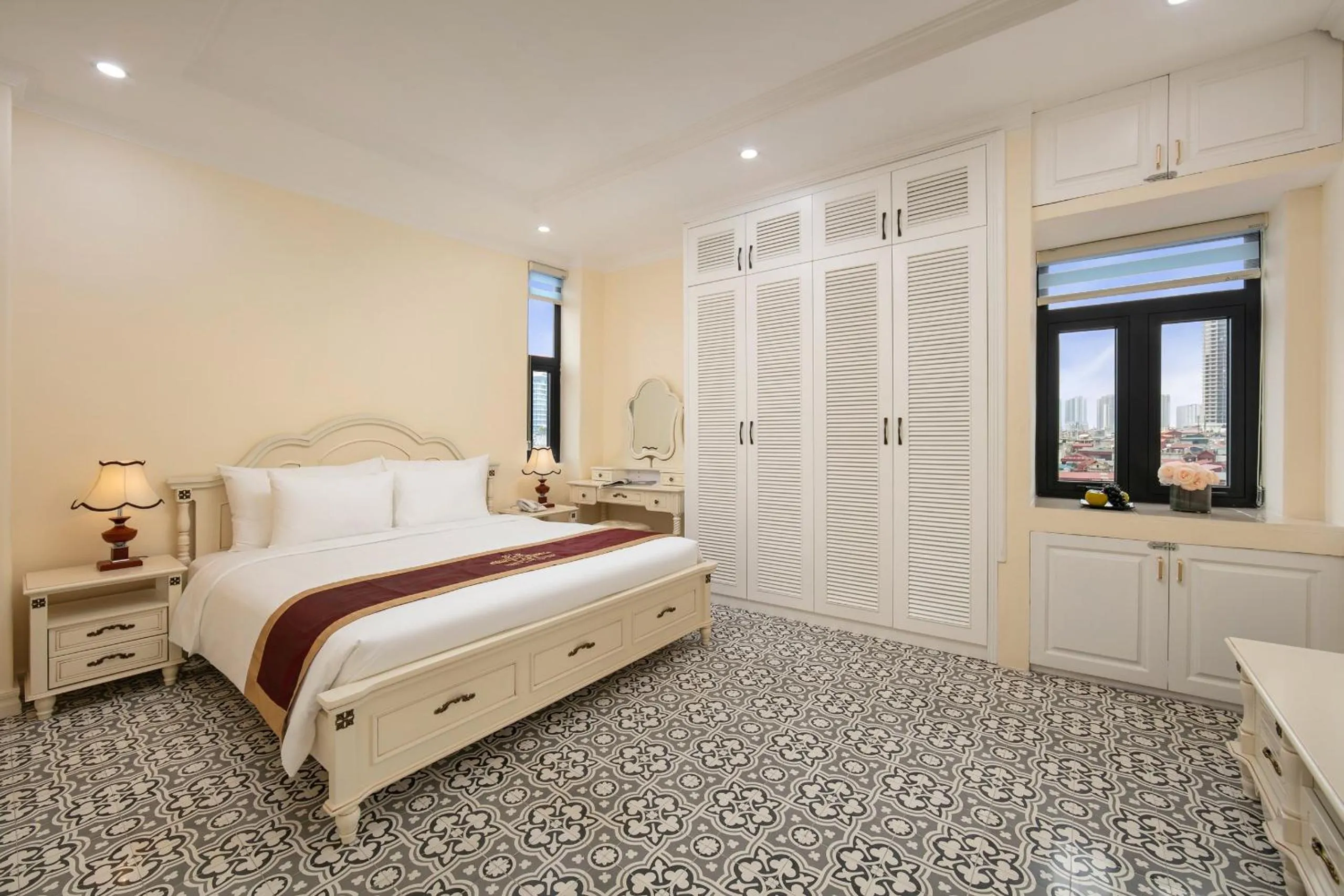 Bed in Libra Hotel Residence by Luxe Paradise