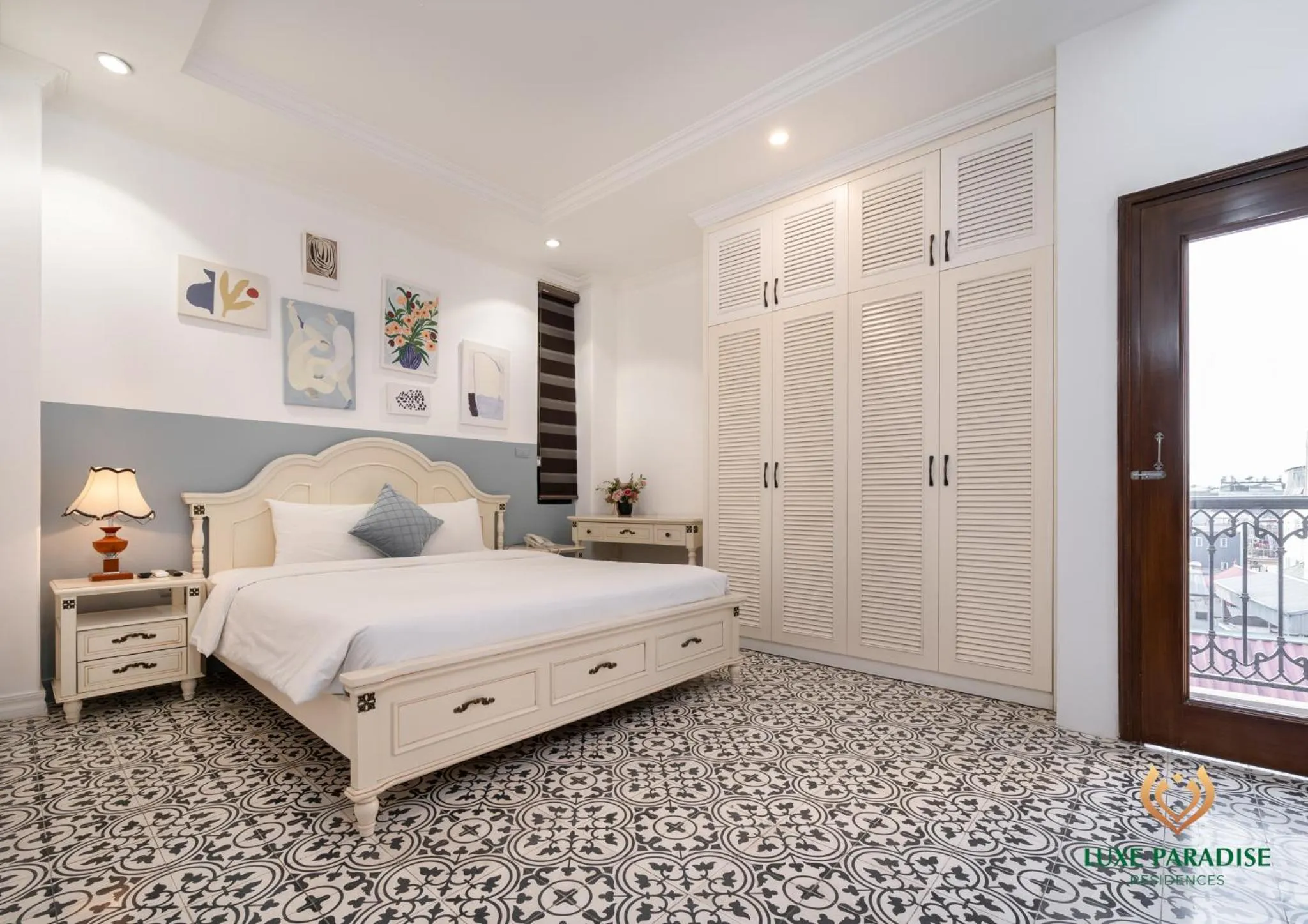 Bed in Libra Hotel Residence by Luxe Paradise