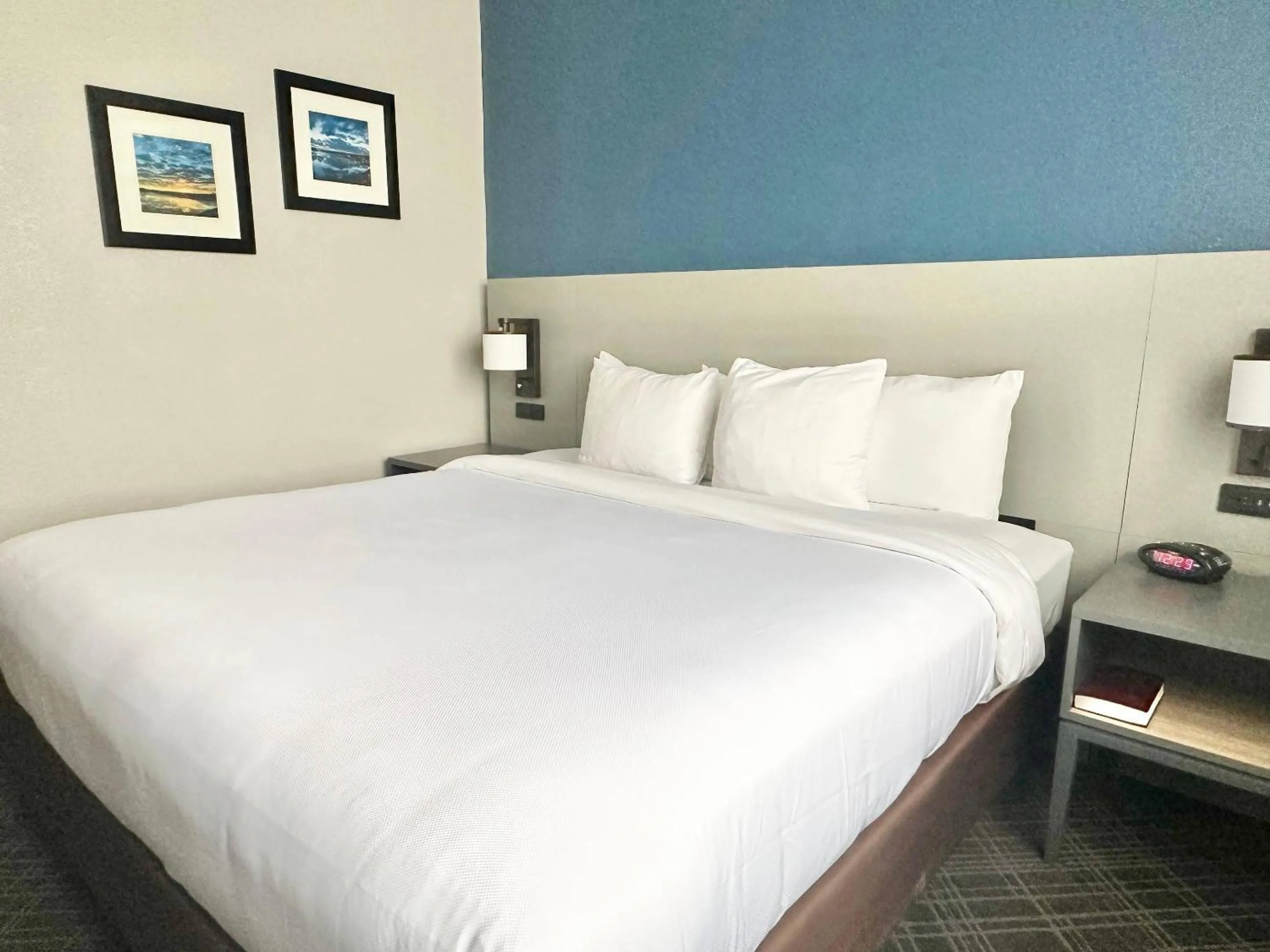 Bedroom, Bed in Comfort Inn & Suites Cartersville - Emerson Lake Point