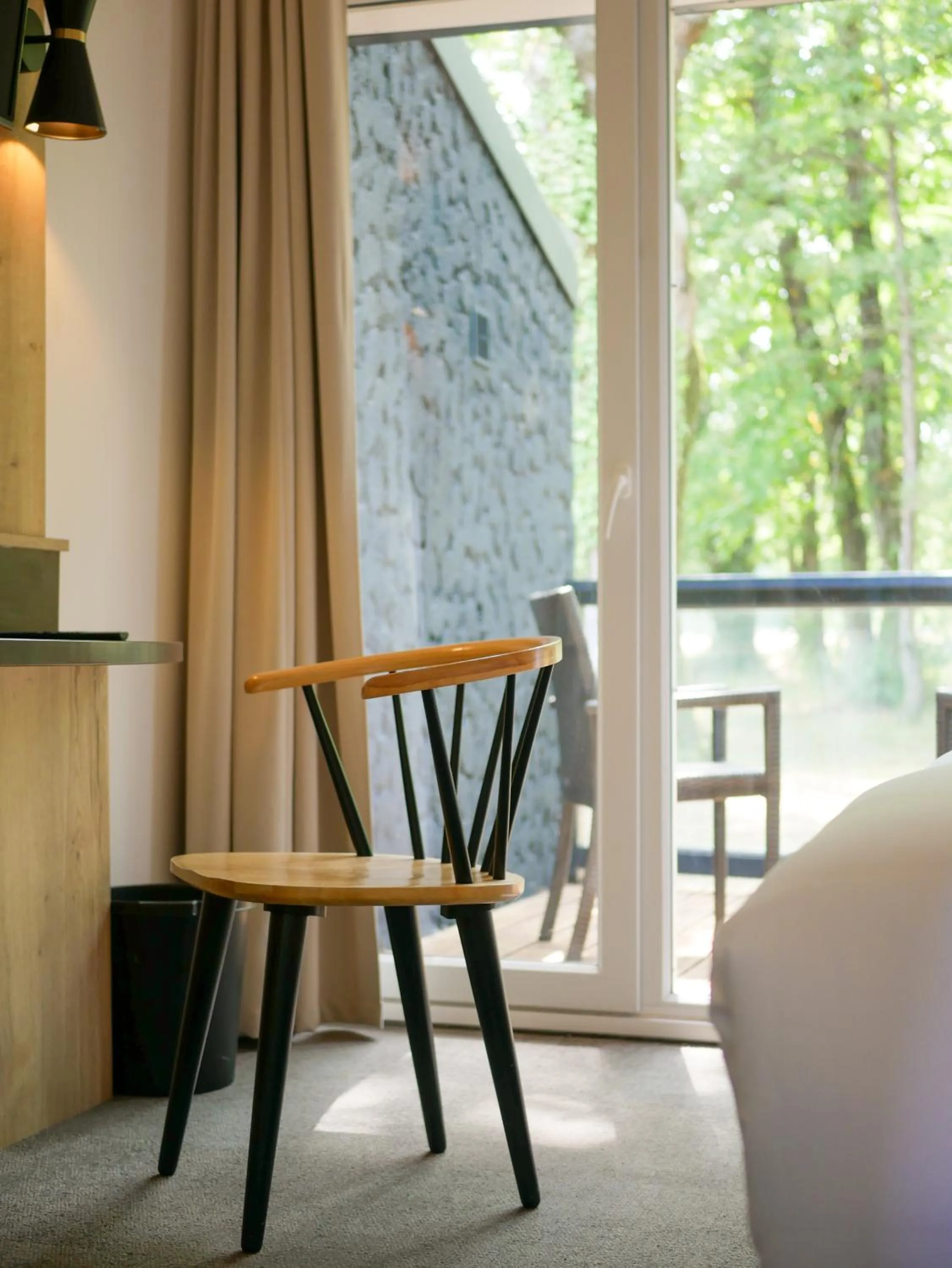 Balcony/Terrace in Best Western Le Bois de la Marche