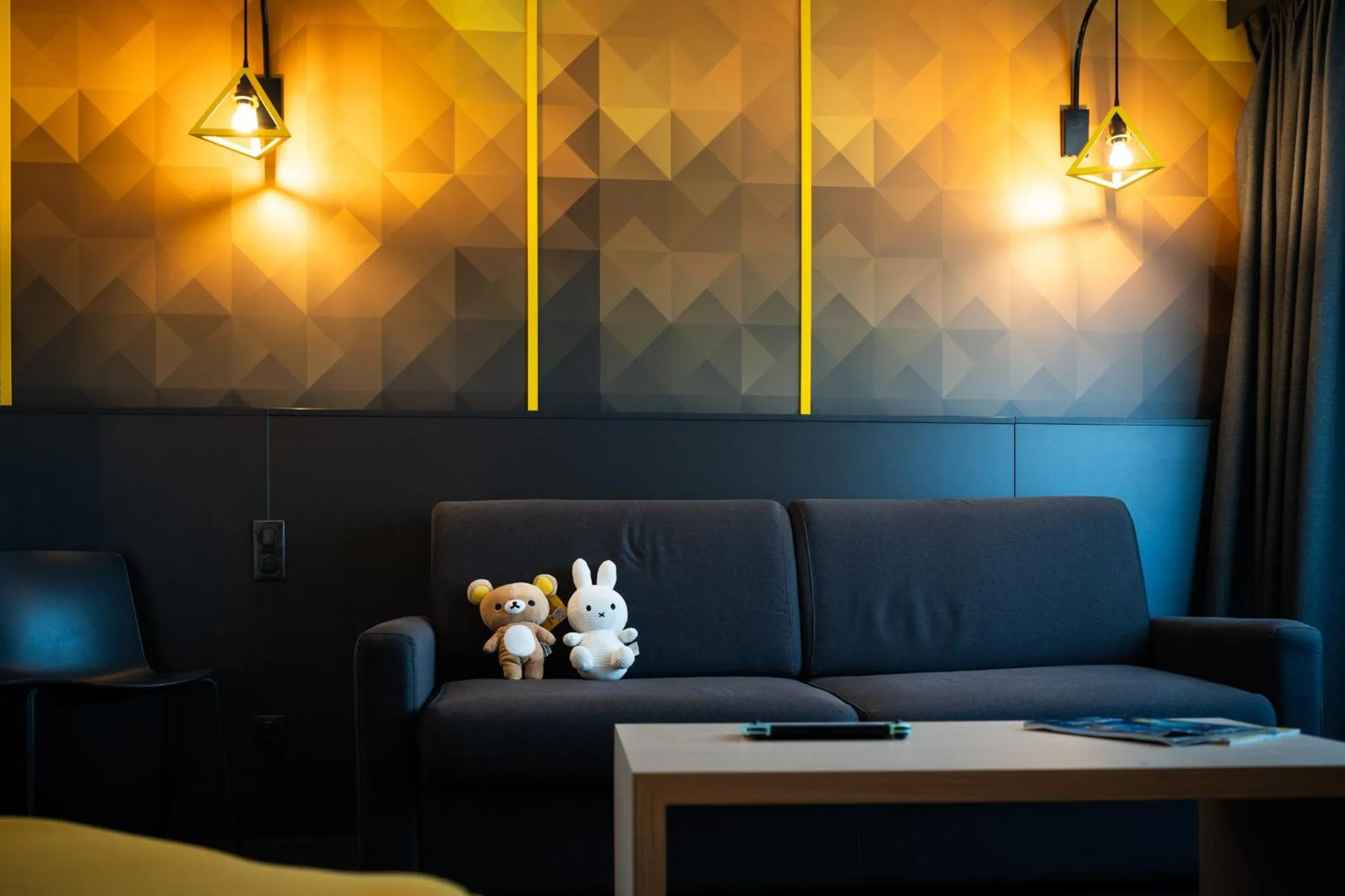 Bedroom in ibis Styles Poitiers Nord