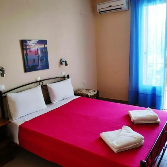 Bed in Araxovoli Studios - Aραξοβόλι Lefkada
