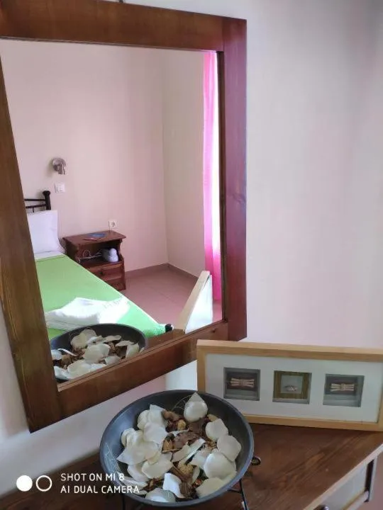 Bed in Araxovoli Studios - Aραξοβόλι Lefkada