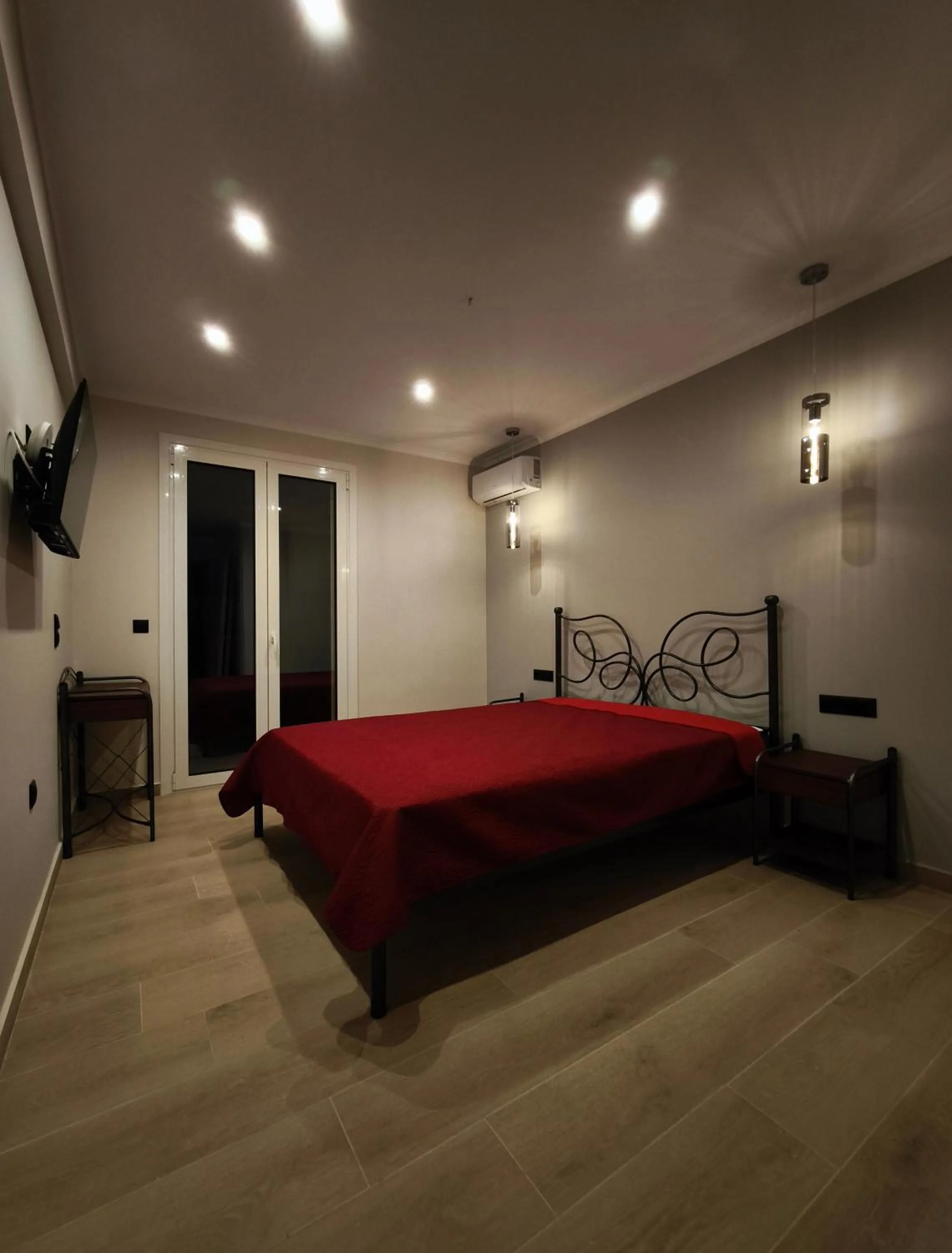 Bedroom, Bed in Araxovoli Studios - Aραξοβόλι Lefkada