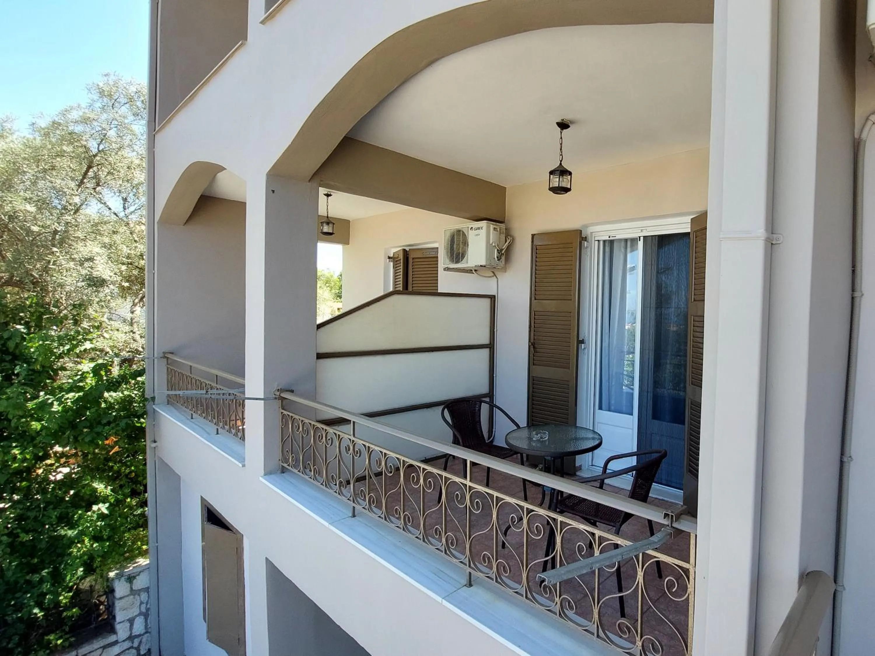 Balcony/Terrace in Araxovoli Studios - Aραξοβόλι Lefkada