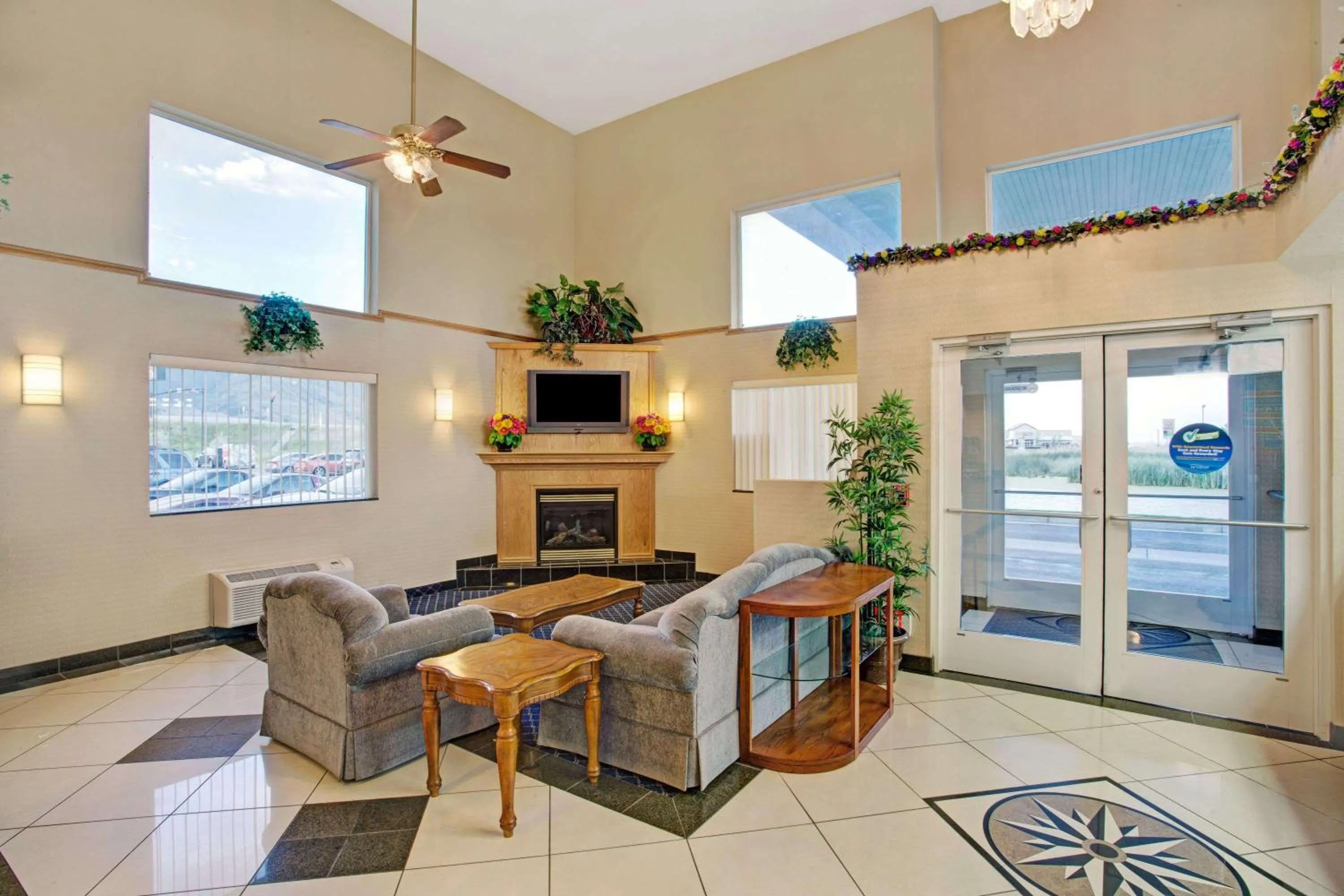 Lobby or reception in Days Inn by Wyndham Brigham City