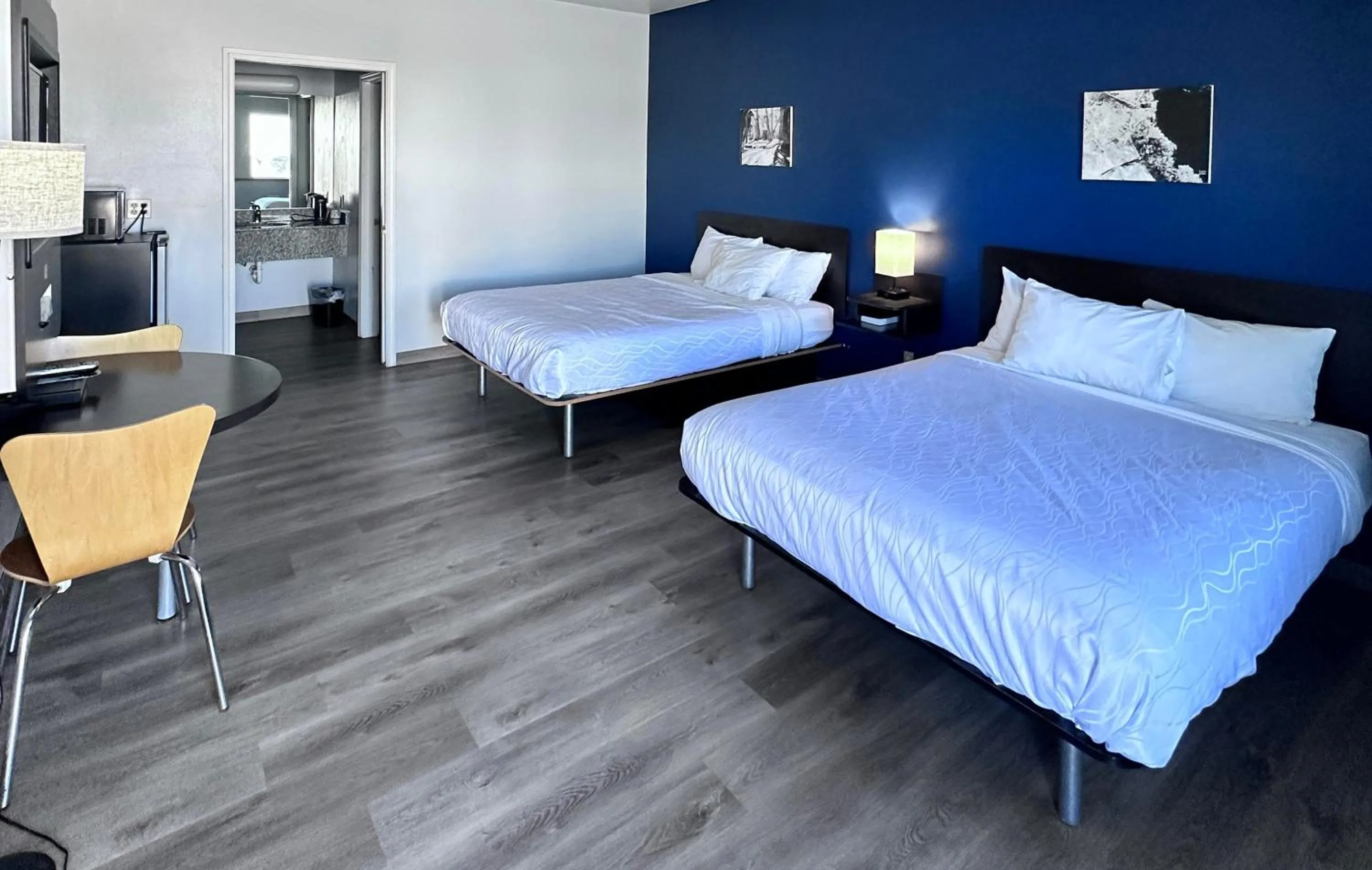 Bed in The Beaverhead Lodge