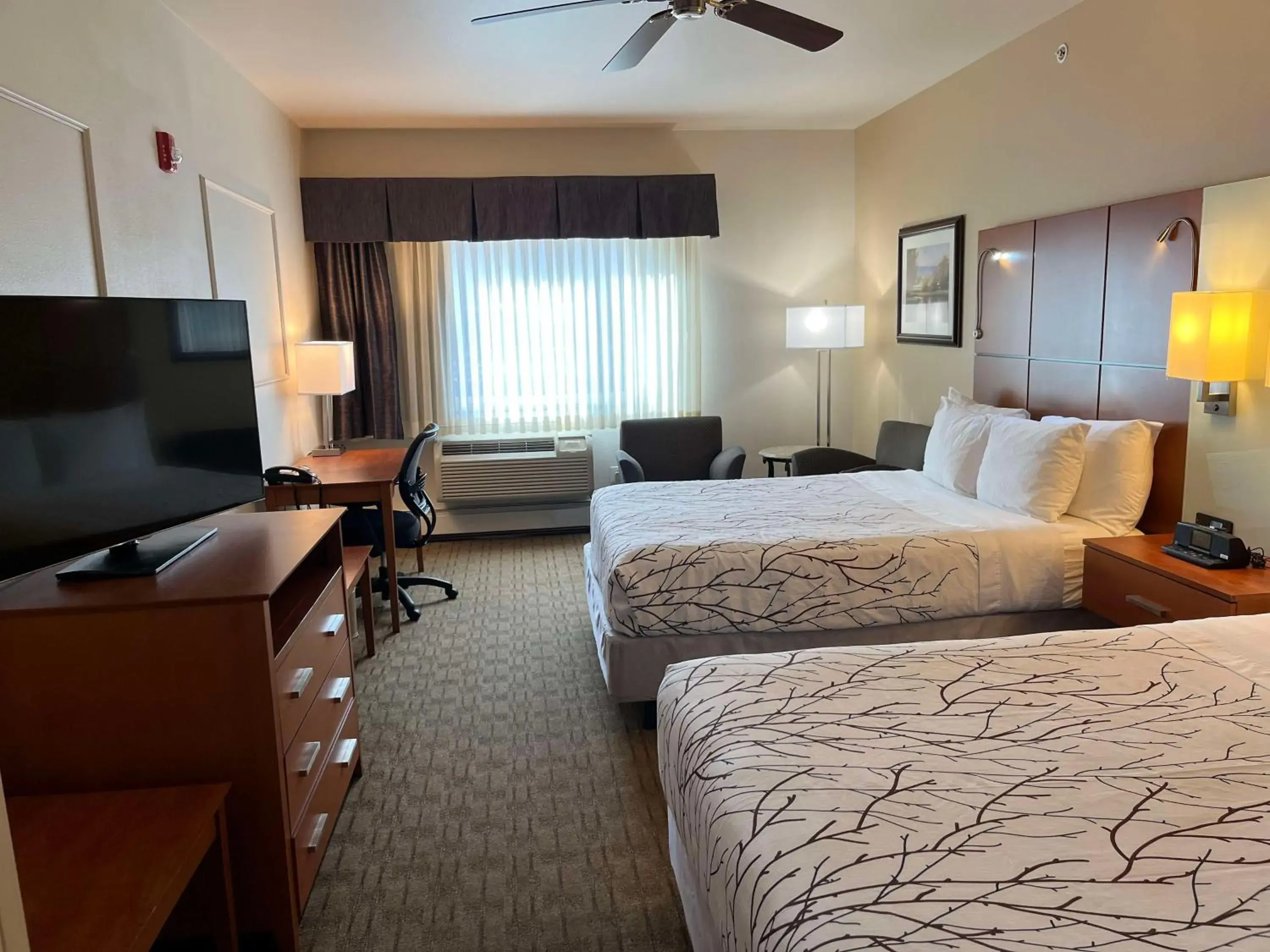 Queen Room with Two Queen Beds and Roll-In Shower - Mobility Access/Non-Smoking in Best Western Plus Silver Saddle Inn Queen Room with Two Queen Beds and Roll-In Shower - Mobility Access/Non-Smoking in Best Western Plus Silver Saddle Inn