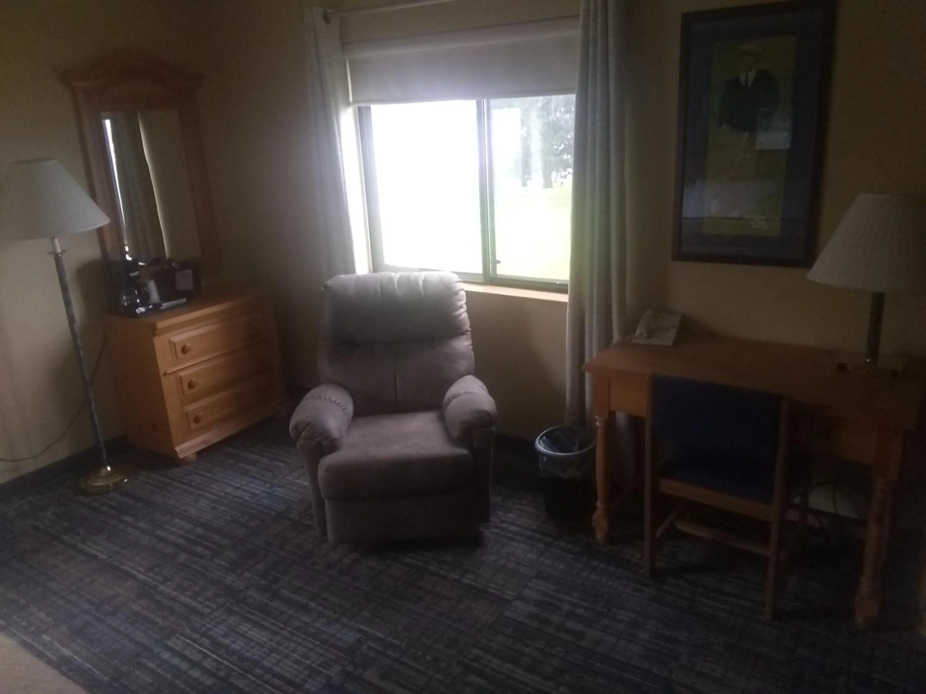 Seating area in Super 8 by Wyndham Baxter/Brainerd Area