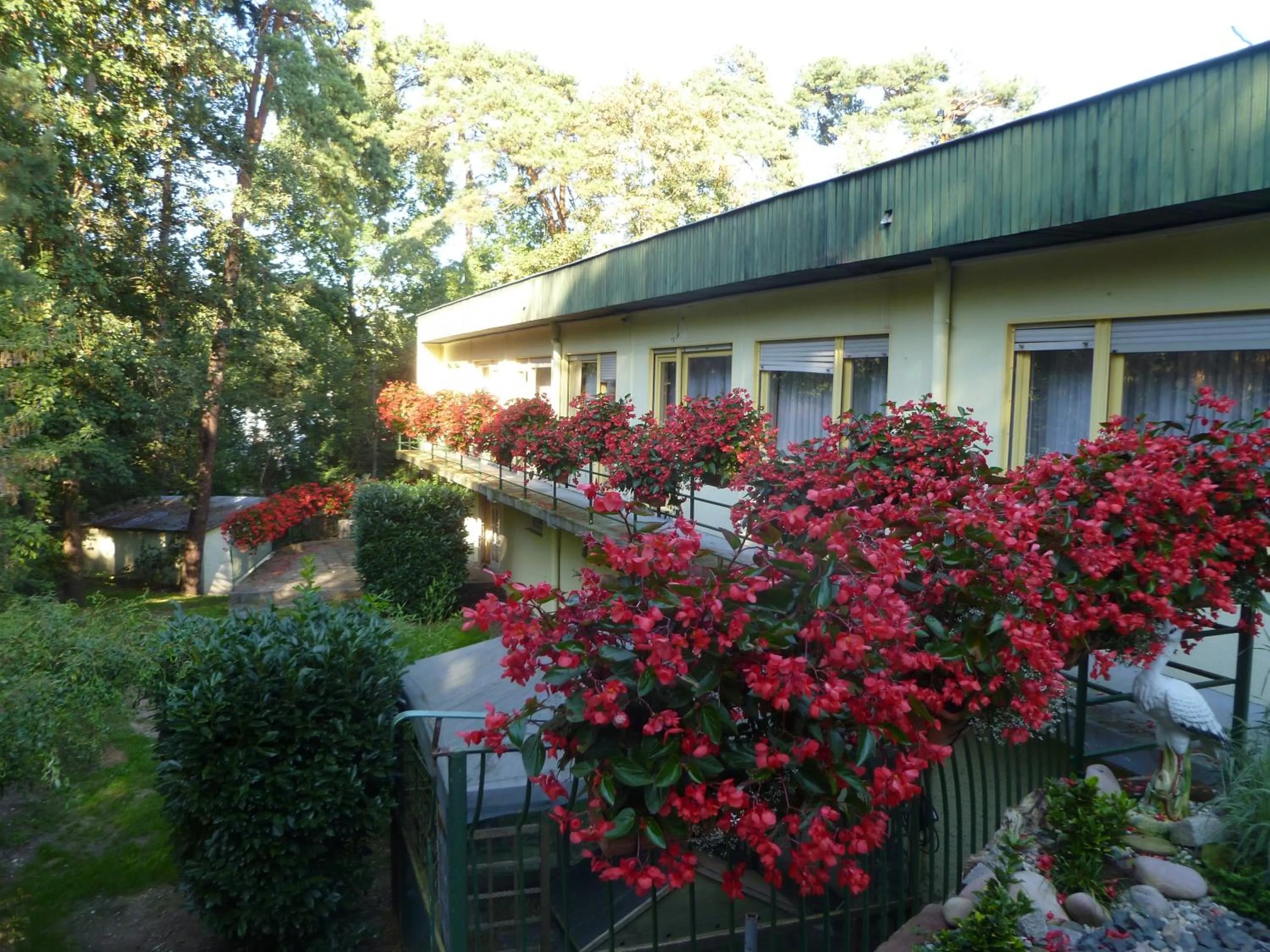 Facade/entrance in Hotel Restaurant Les Pins logis