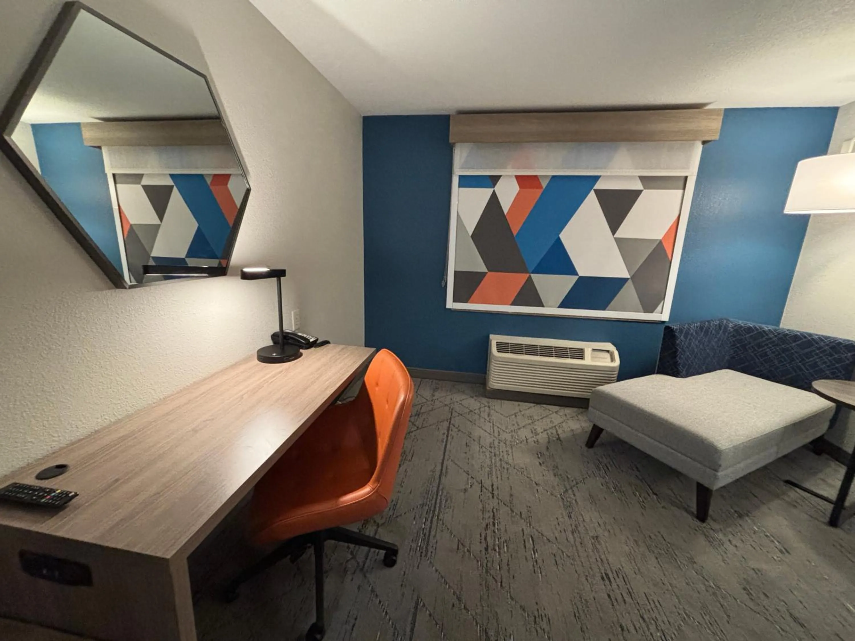 Seating area, Bed in Holiday Inn Express & Suites Truth Or Consequences by IHG