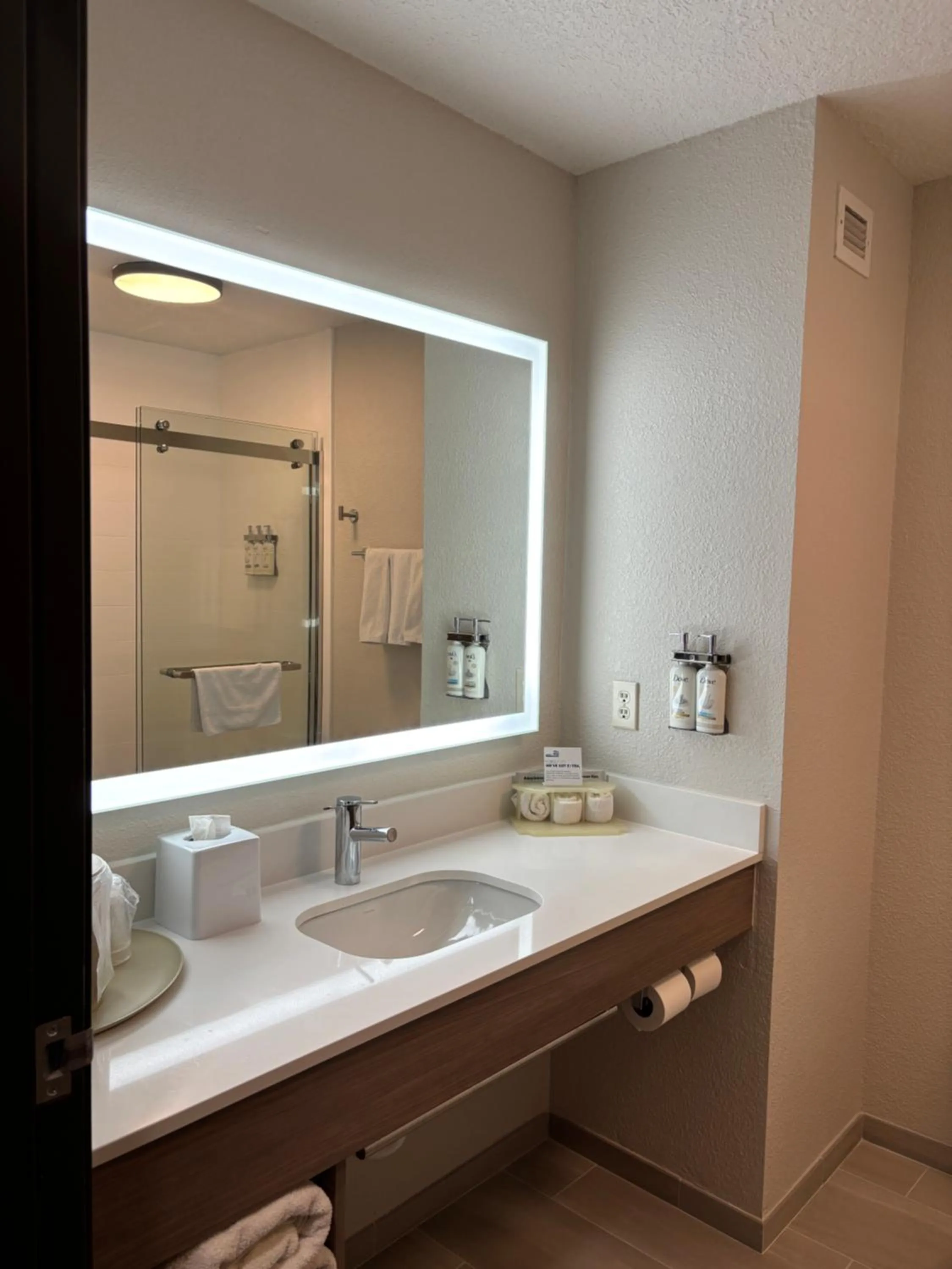 Bathroom in Holiday Inn Express & Suites Truth Or Consequences by IHG