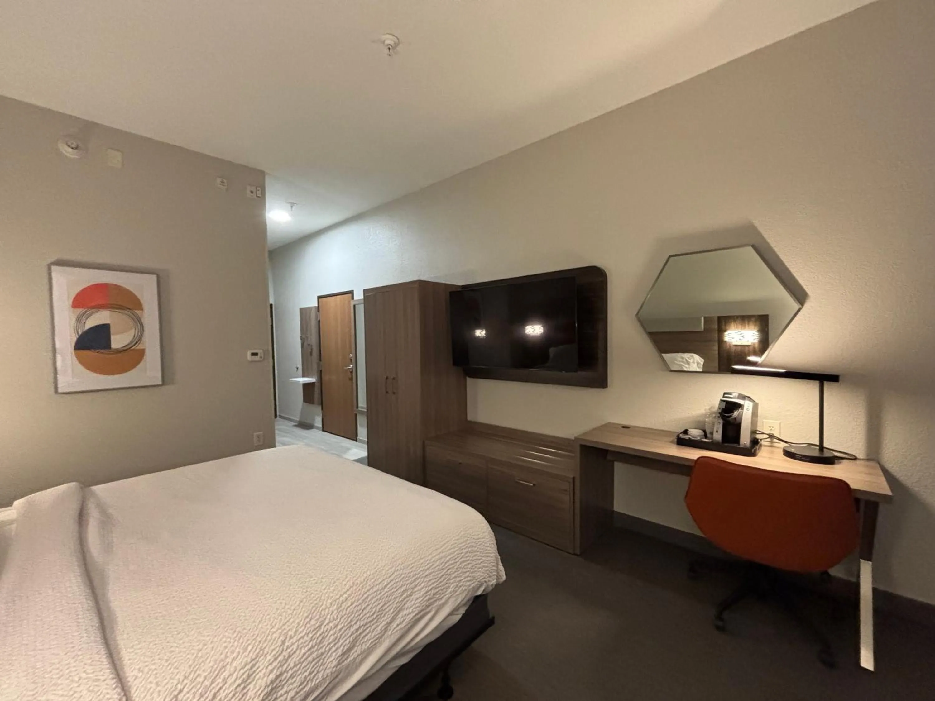 wardrobe, Bed in Holiday Inn Express & Suites Truth Or Consequences by IHG