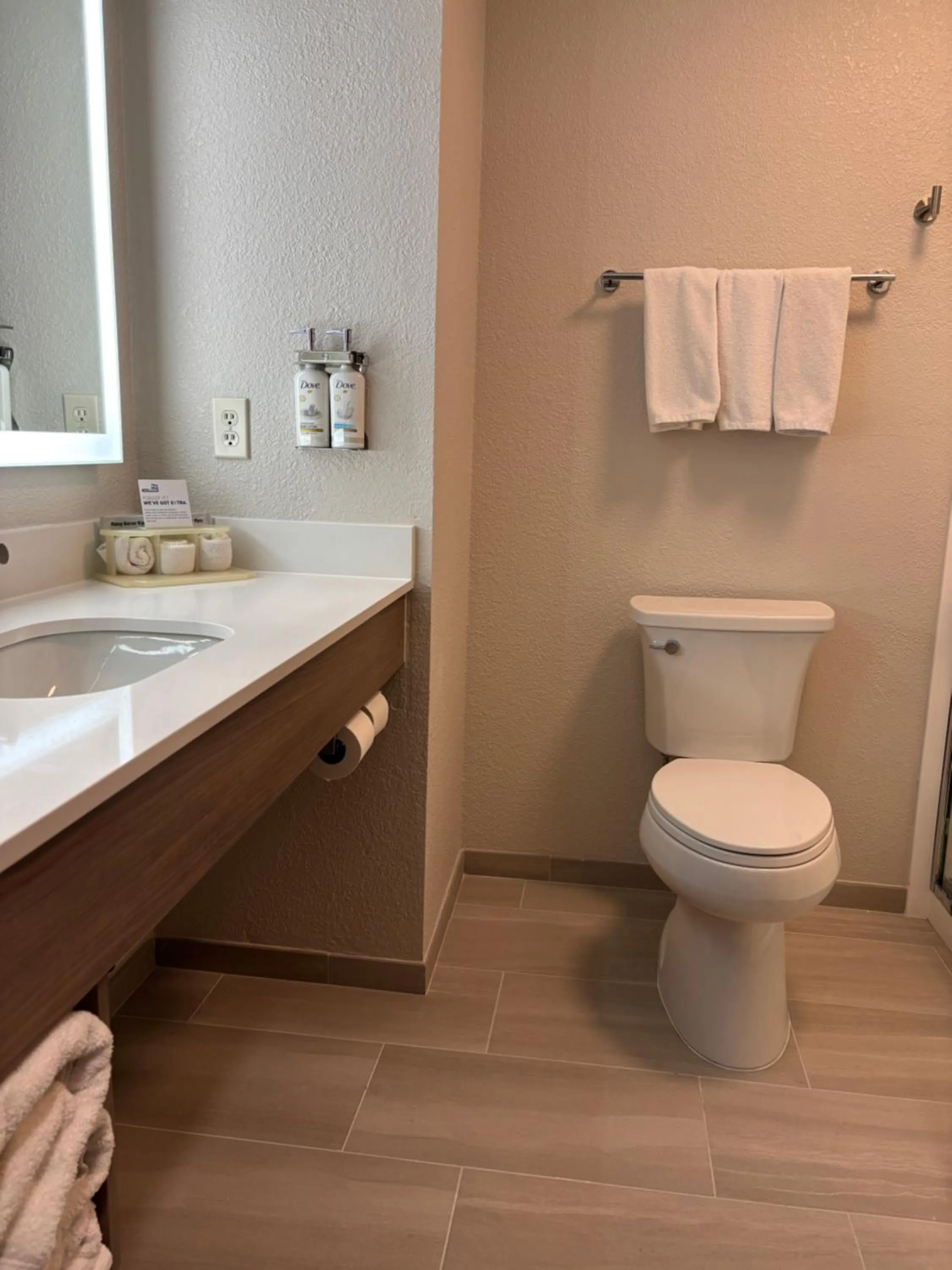 Toilet in Holiday Inn Express & Suites Truth Or Consequences by IHG
