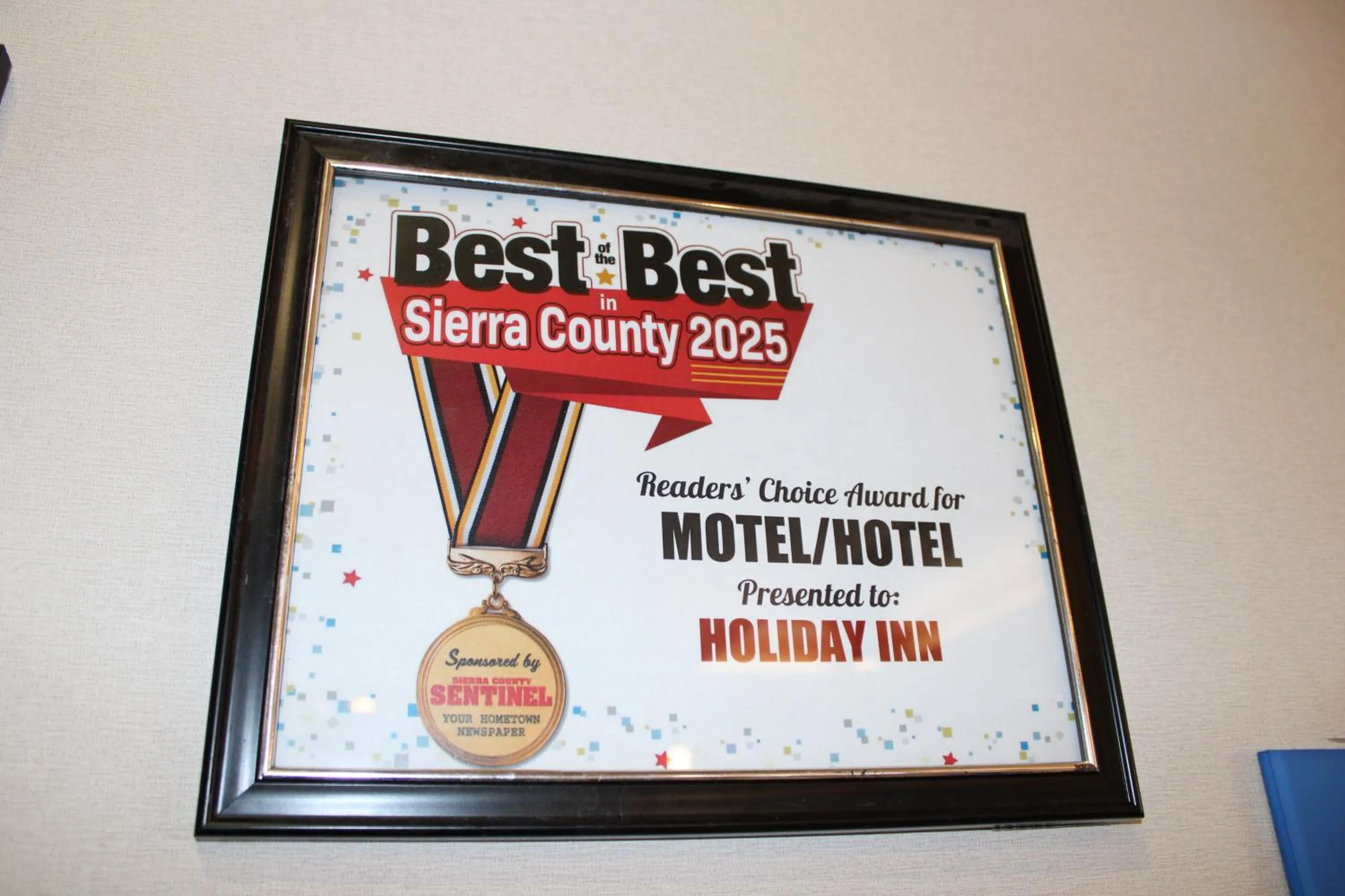 Certificate/Award in Holiday Inn Express & Suites Truth Or Consequences by IHG