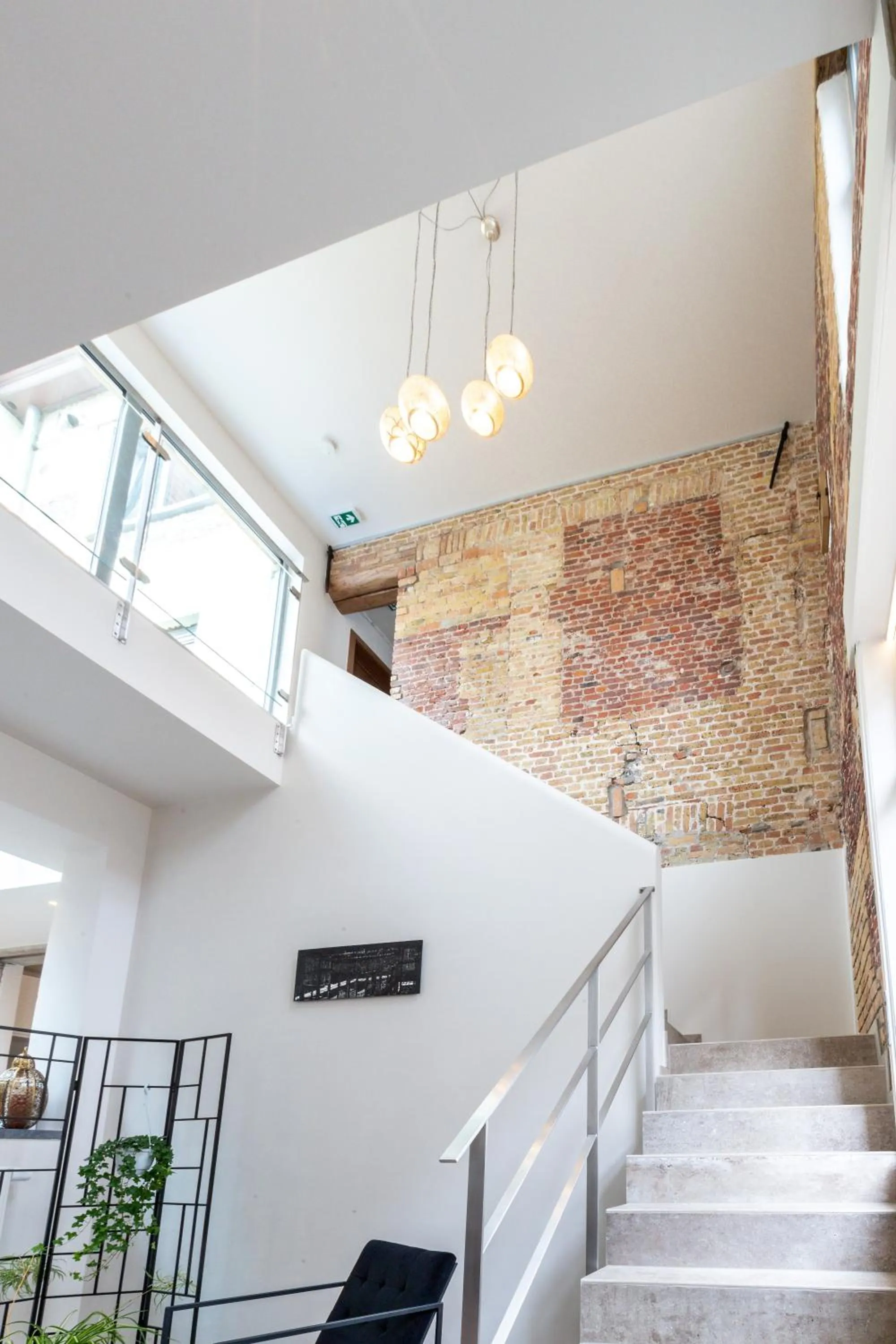 Lobby or reception in La Clé Brugge