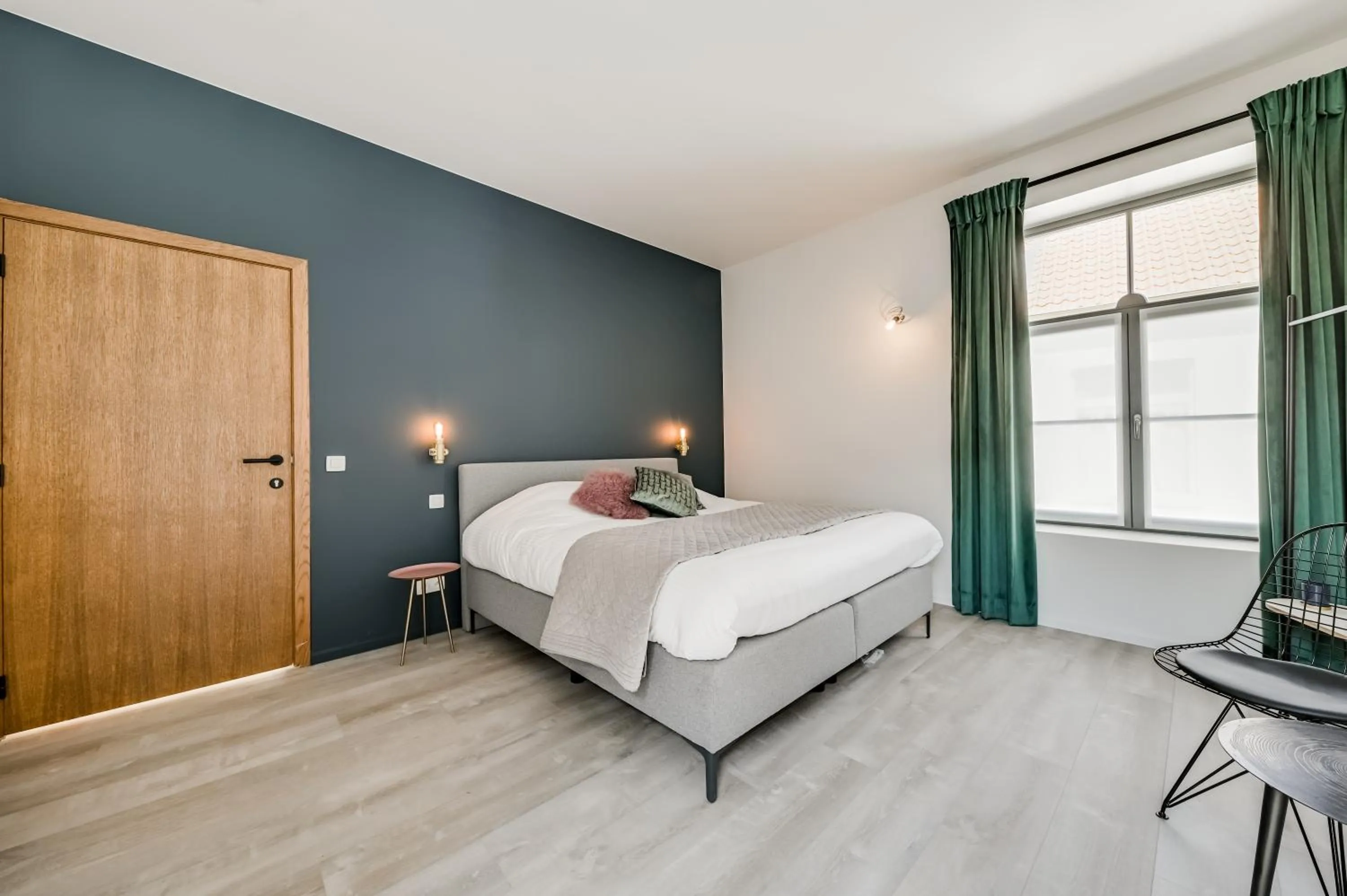 Bedroom, Bed in La Clé Brugge