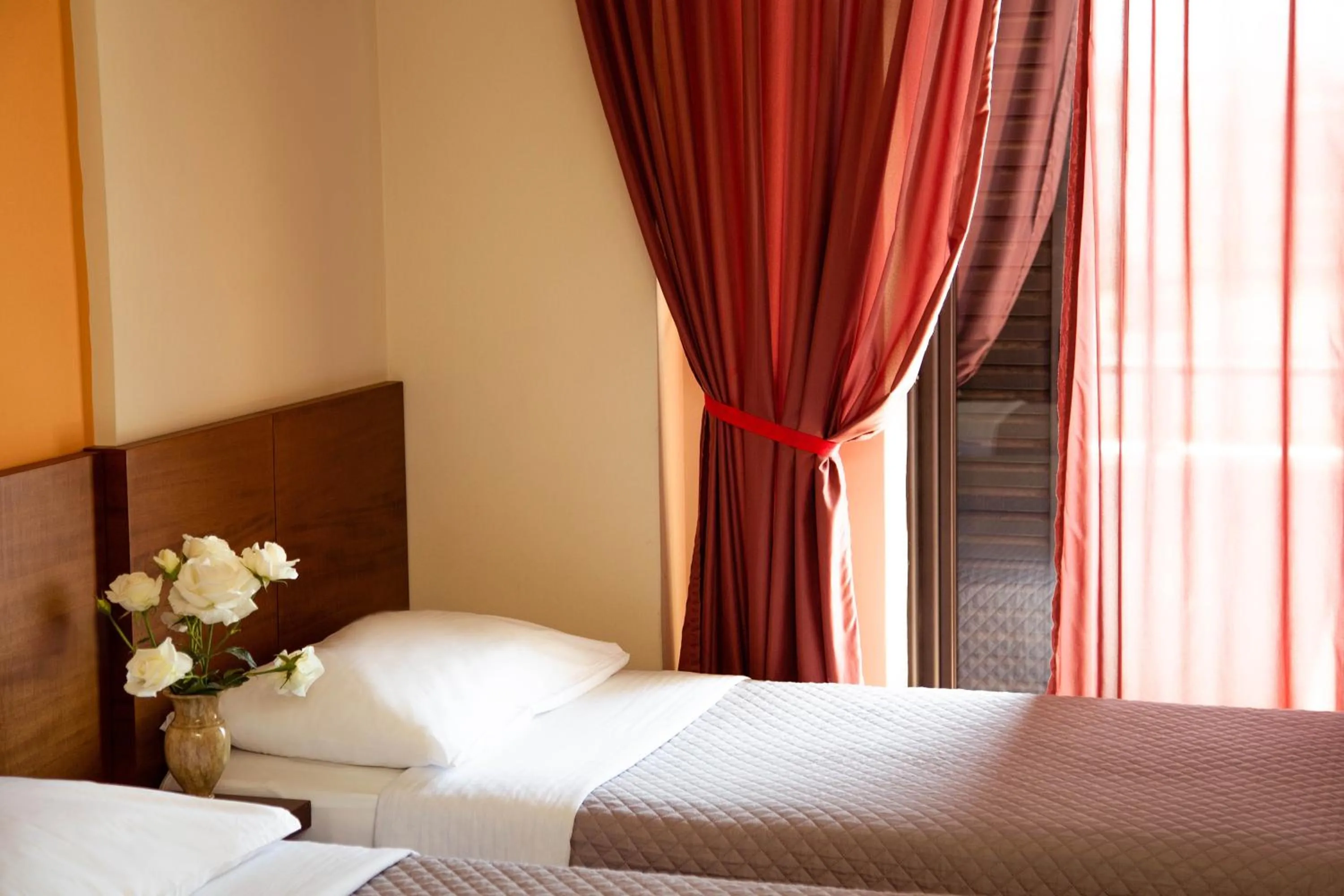 Bed in Hotel Giorgio