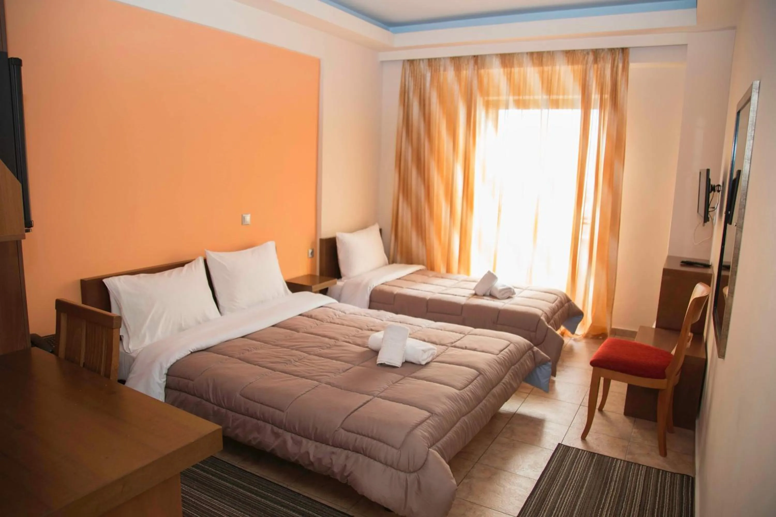 Bed in Hotel Giorgio