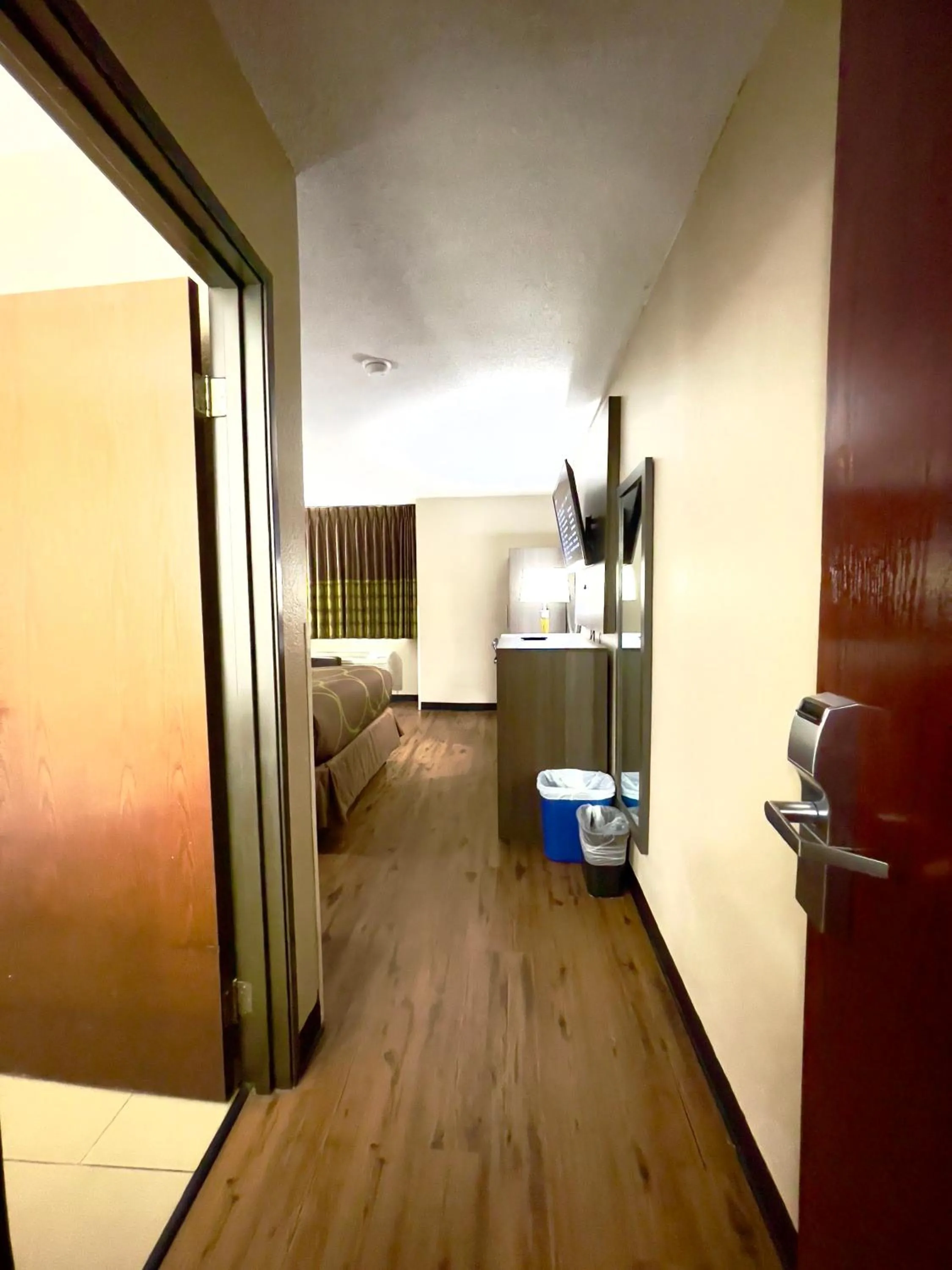 Bed in Super 8 by Wyndham Ithaca