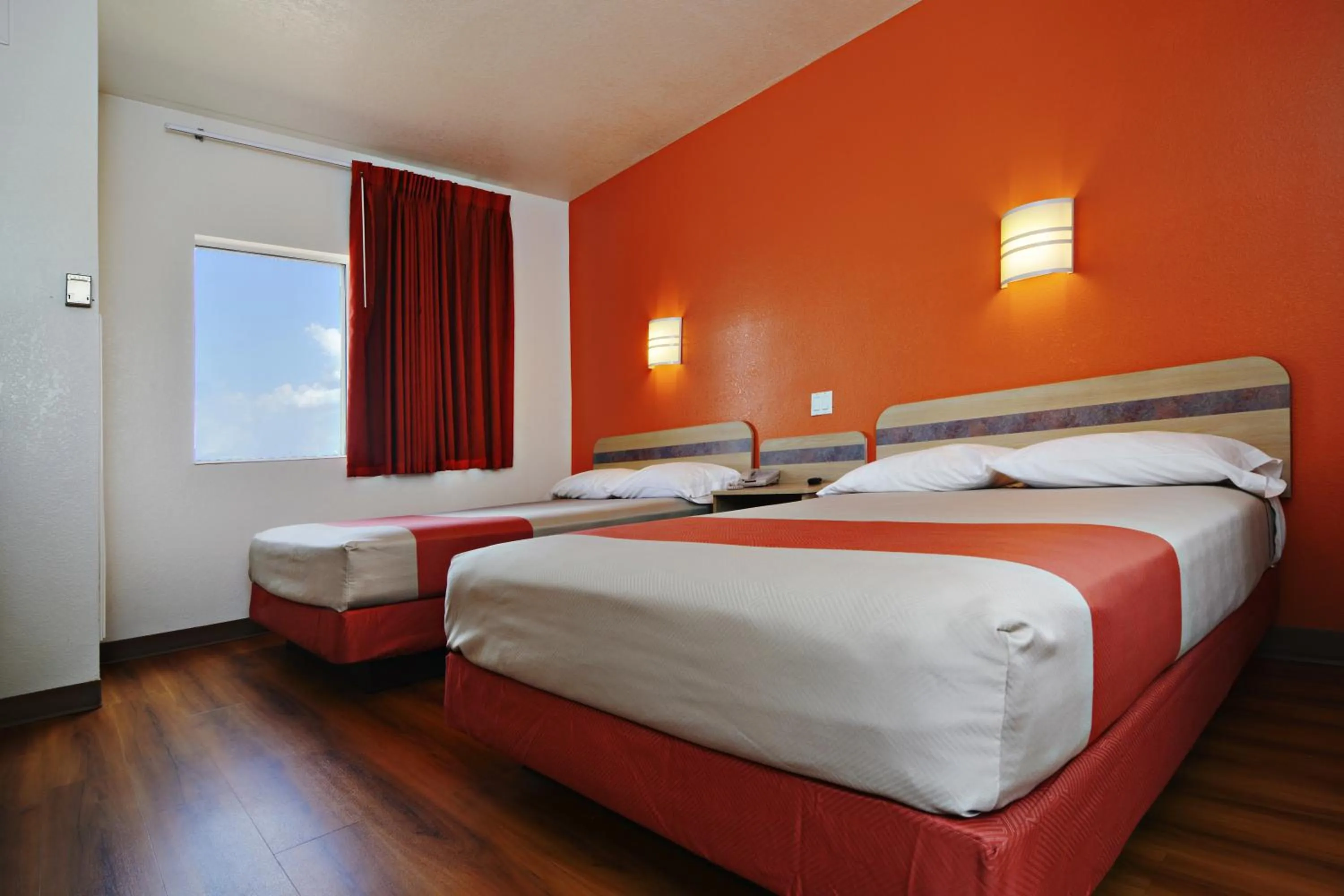 Bed in Motel 6-Benson, AZ