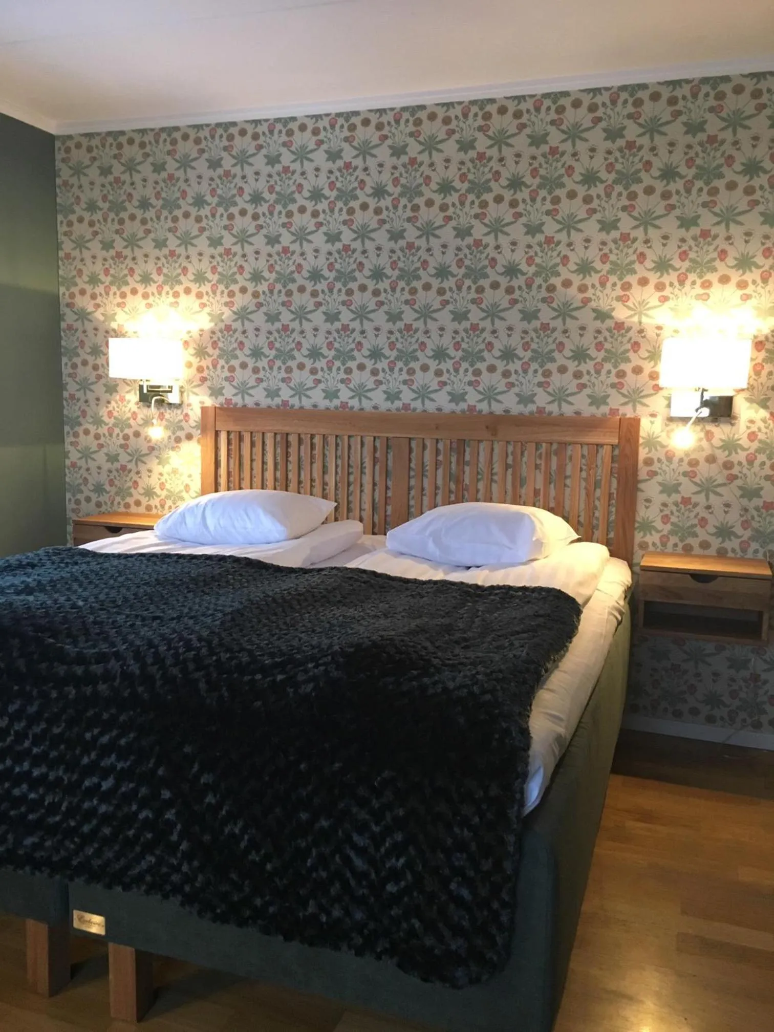 Bed in Hotel Kallgården