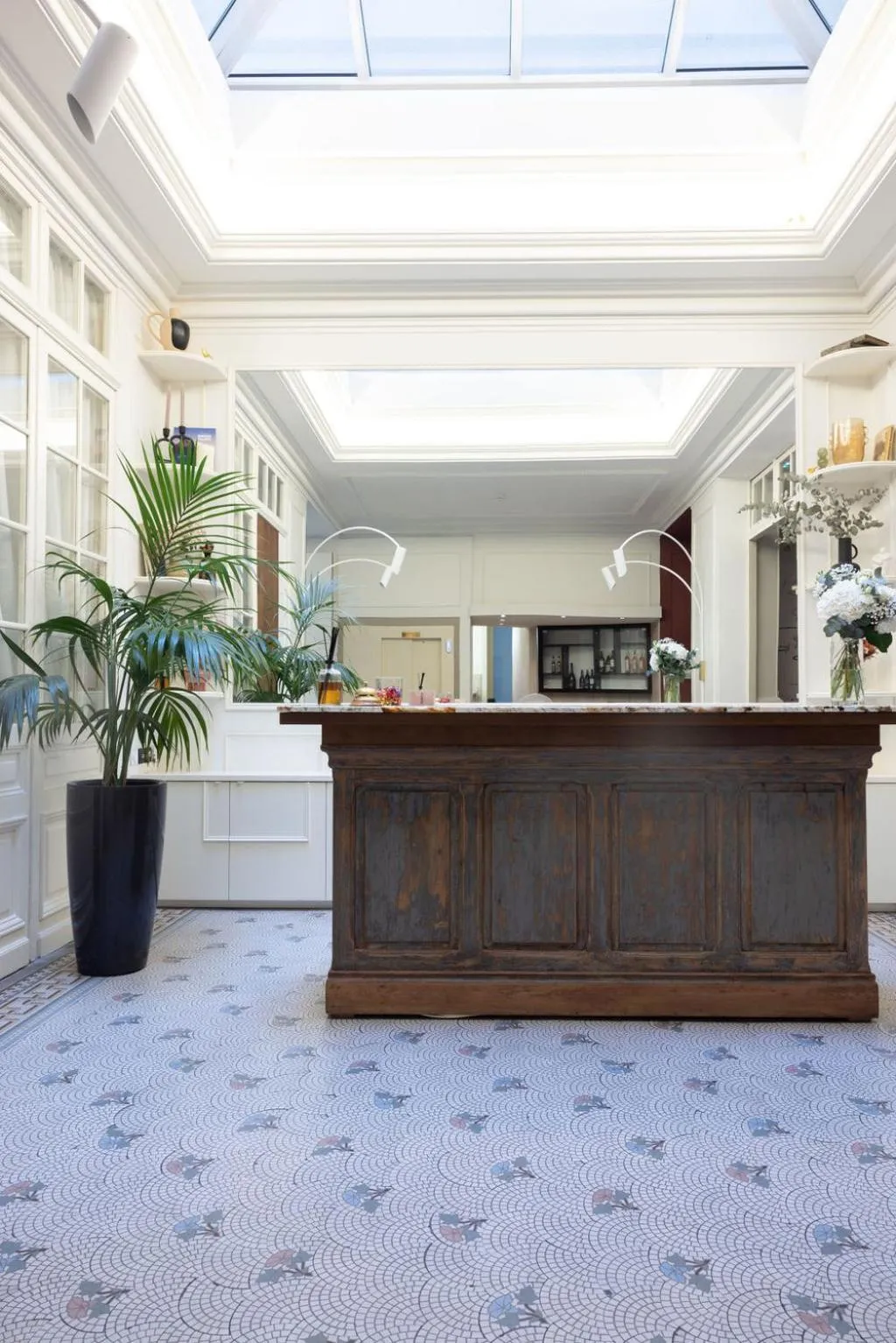 Lobby or reception in Grand Hotel Francais